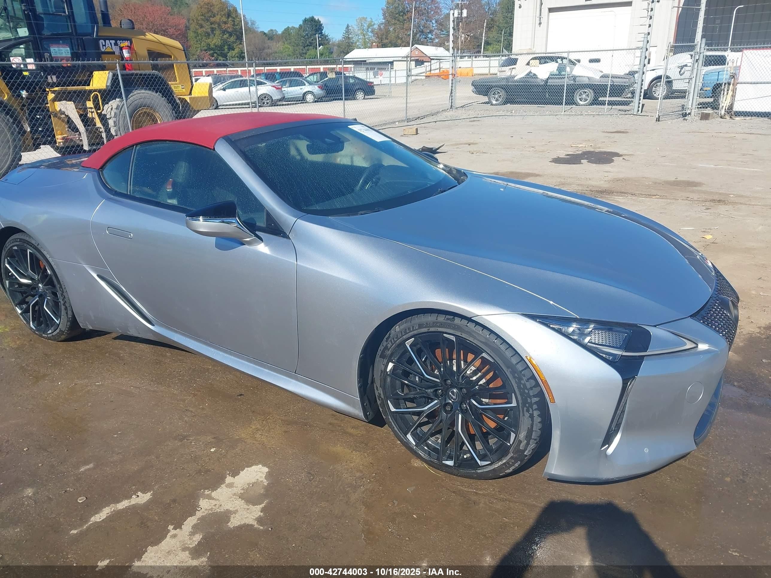 2022 Lexus LC 500, VIN JTHGPAAY1NA105599 — Water / flood
