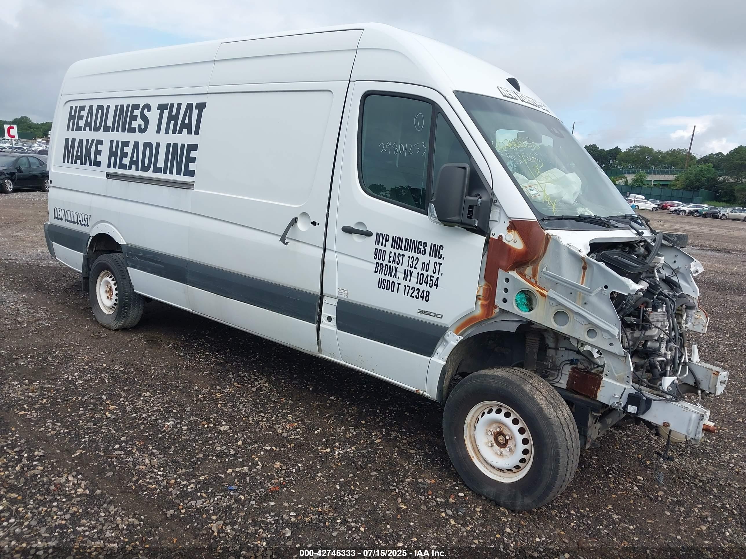 2016 Freightliner Sprinter, VIN WDYFE8CD7GP338378 — All over