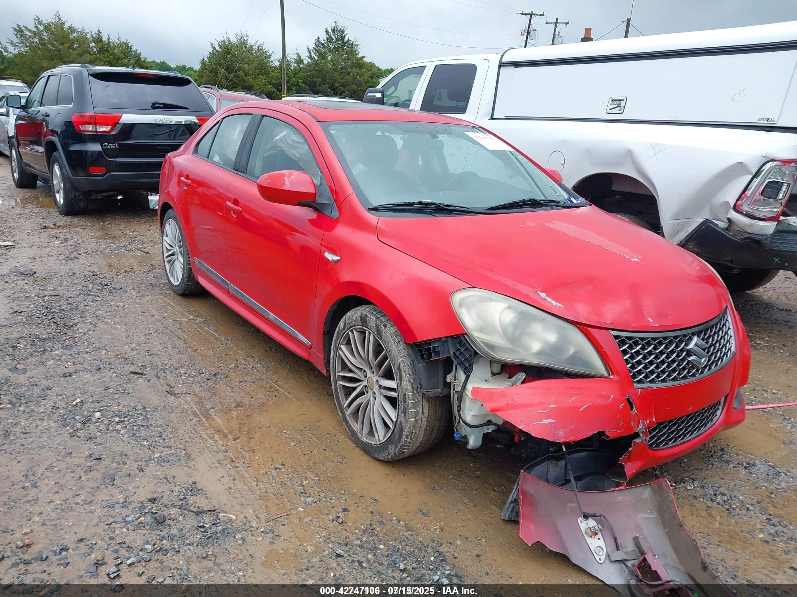2012 Suzuki Kizashi GTS Sport, VIN JS2RE9A69C6100105 — Front end