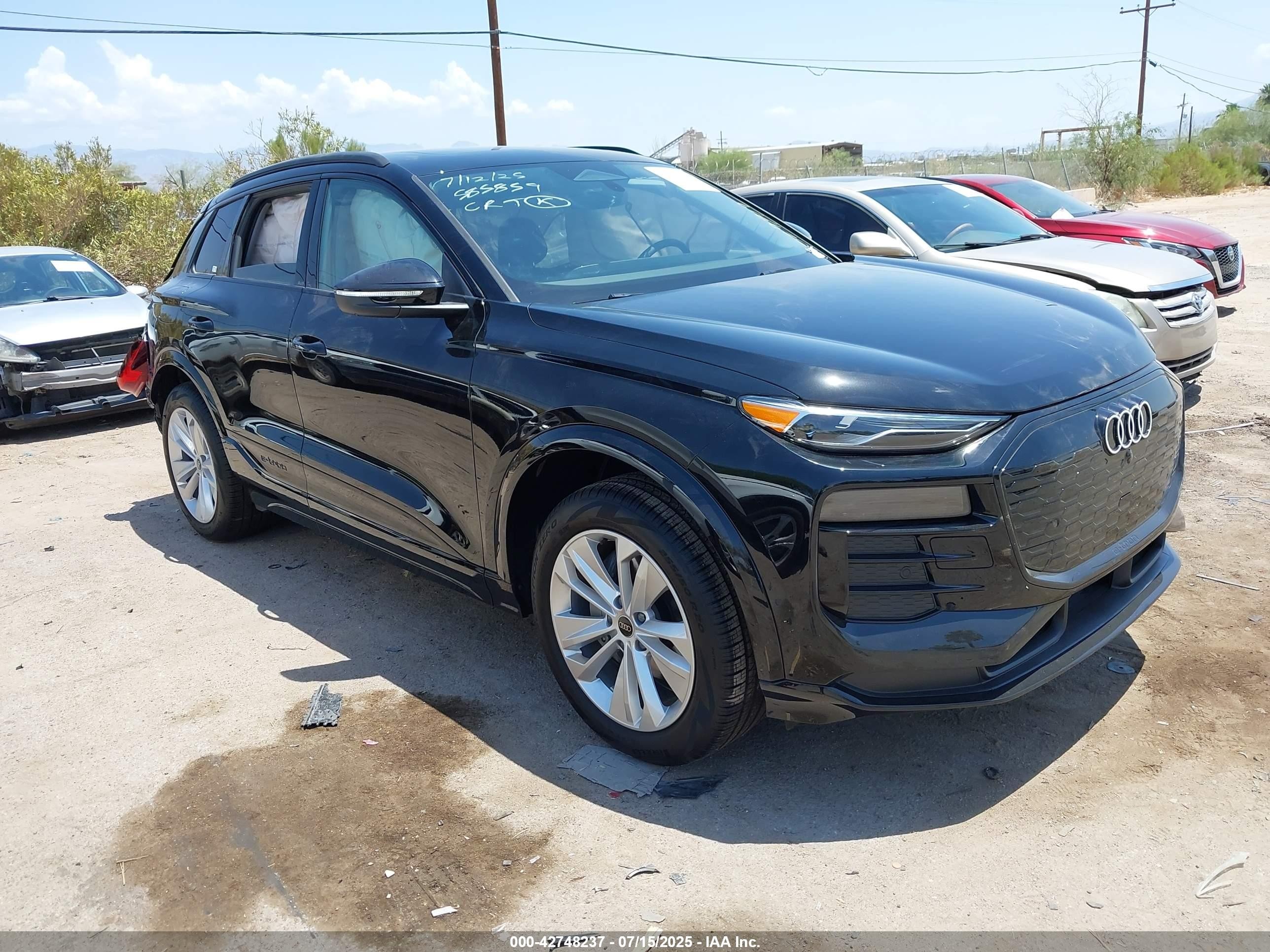 2025 Audi Q6 e-tron Premium, VIN WA112BGF0SA029719 — Rear end