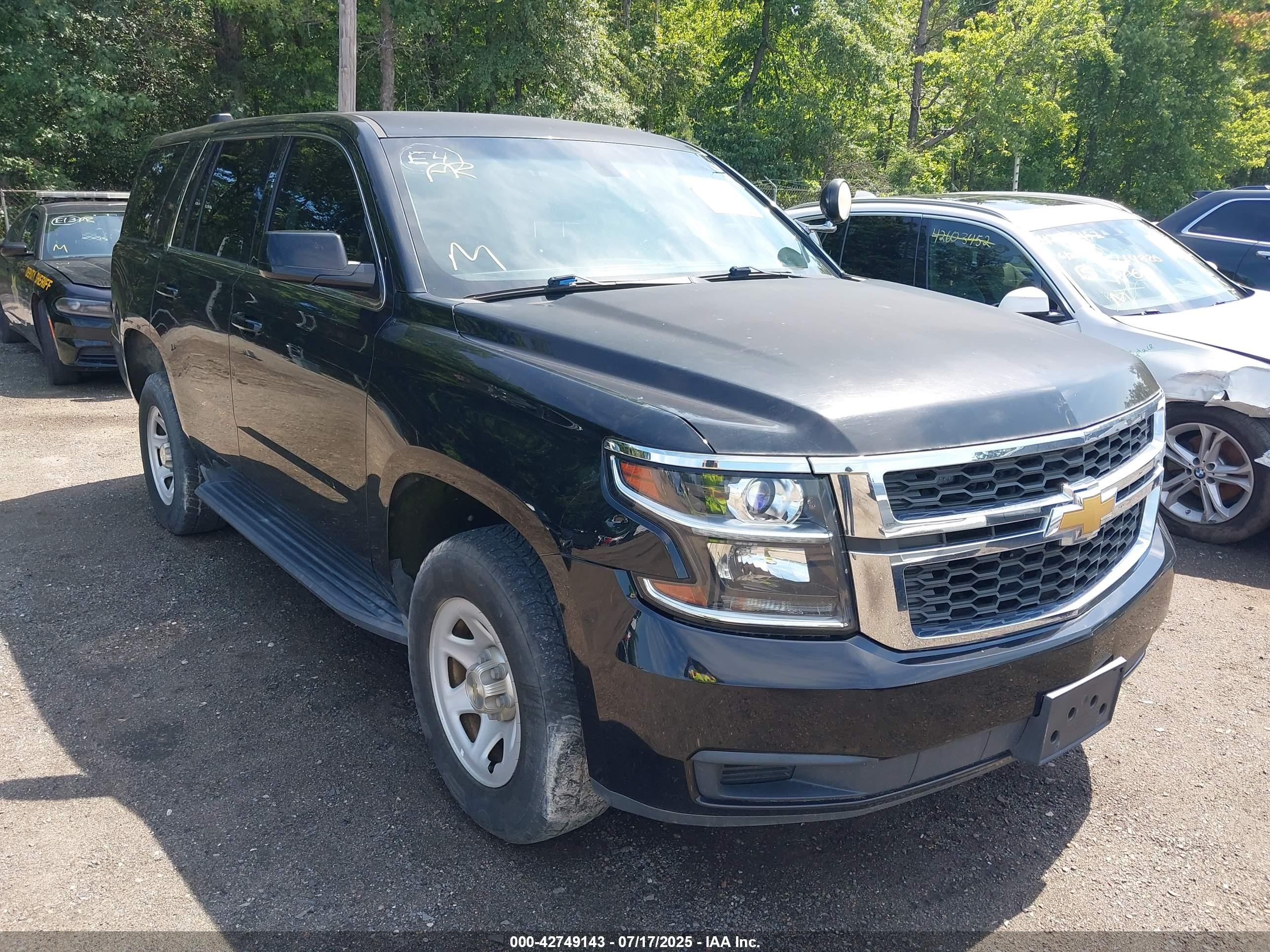 2015 Chevrolet Tahoe Commercial, VIN 1GNSK3EC2FR672807 — Not stated