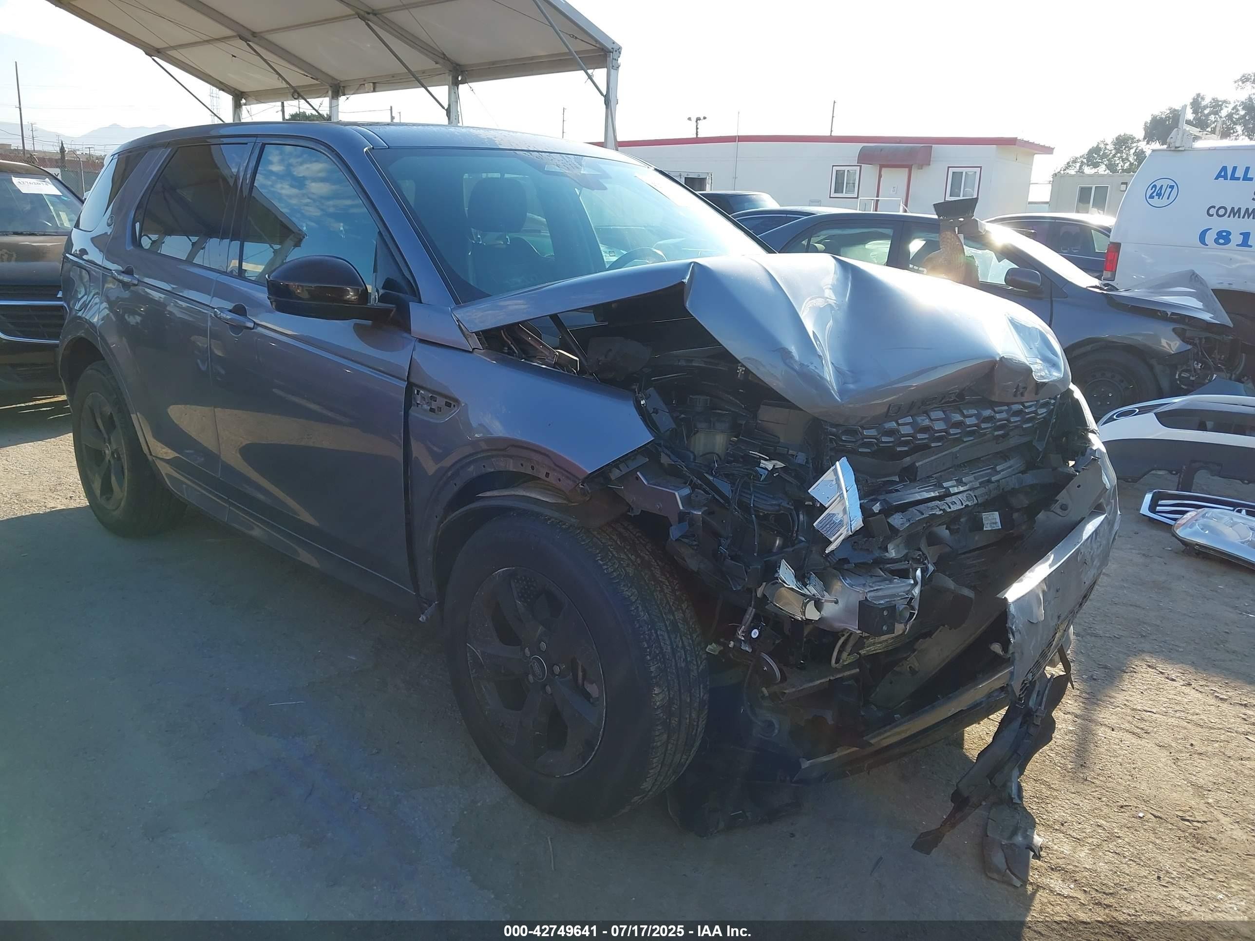 2022 Land Rover Discovery Sport S R-Dynamic, VIN SALCT2FX4NH906402 — Перед