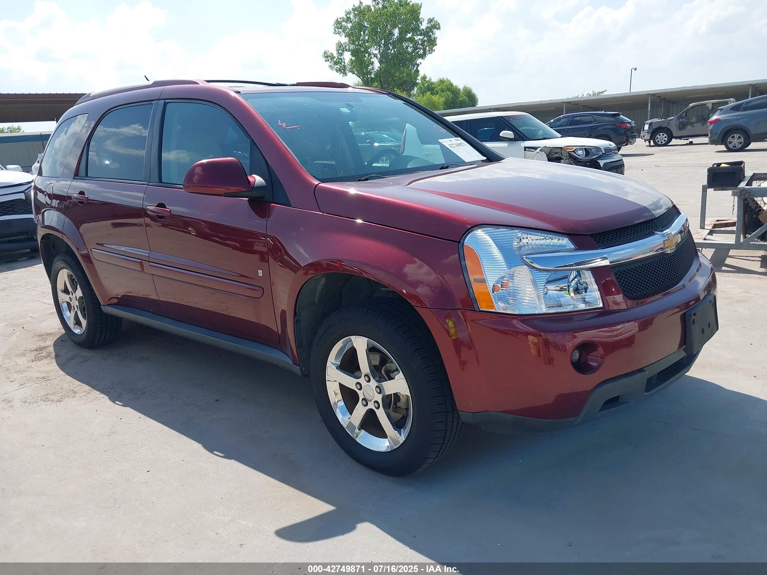 2008 Chevrolet Equinox LT, VIN 2CNDL33F686044237 — Water / flood