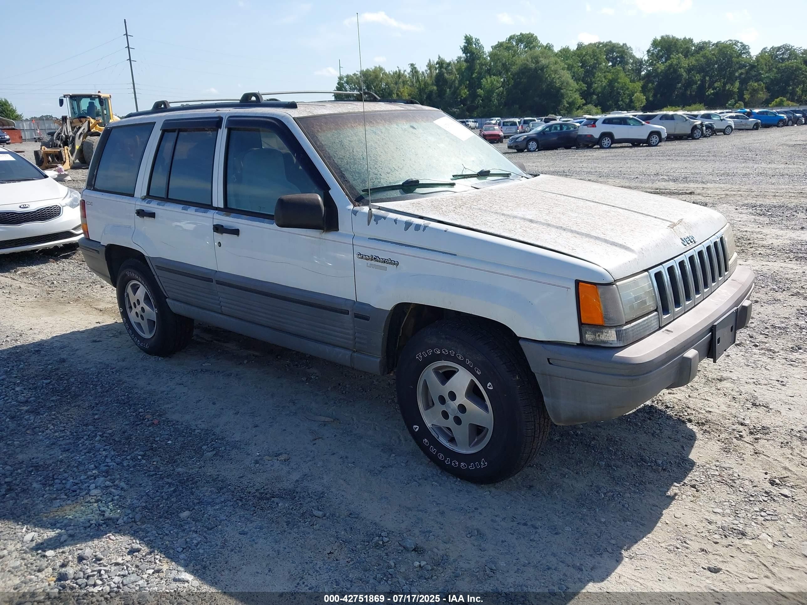 1994 Jeep Grand Cherokee Laredo, VIN 1J4GZ58S6RC295621 — Front end