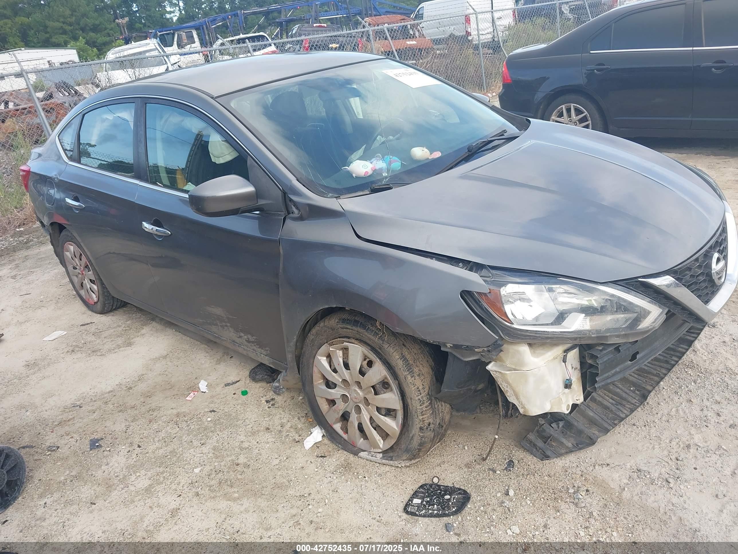 2017 Nissan Sentra S, VIN 3N1AB7AP7HY349924 — All over