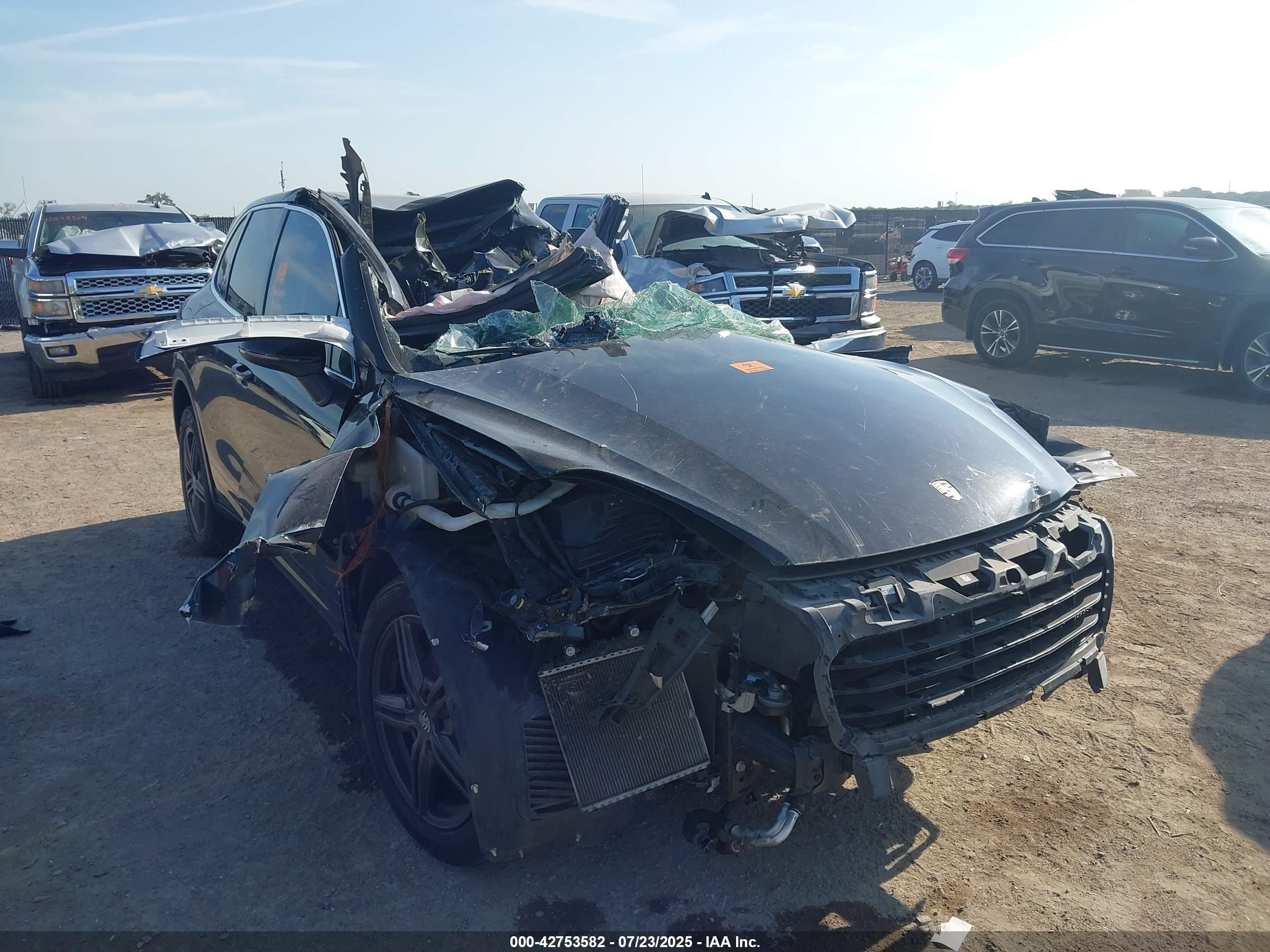 2018 Porsche Cayenne S E-Hybrid, VIN WP1AE2A22JLA70857 — Biohazard / chemical