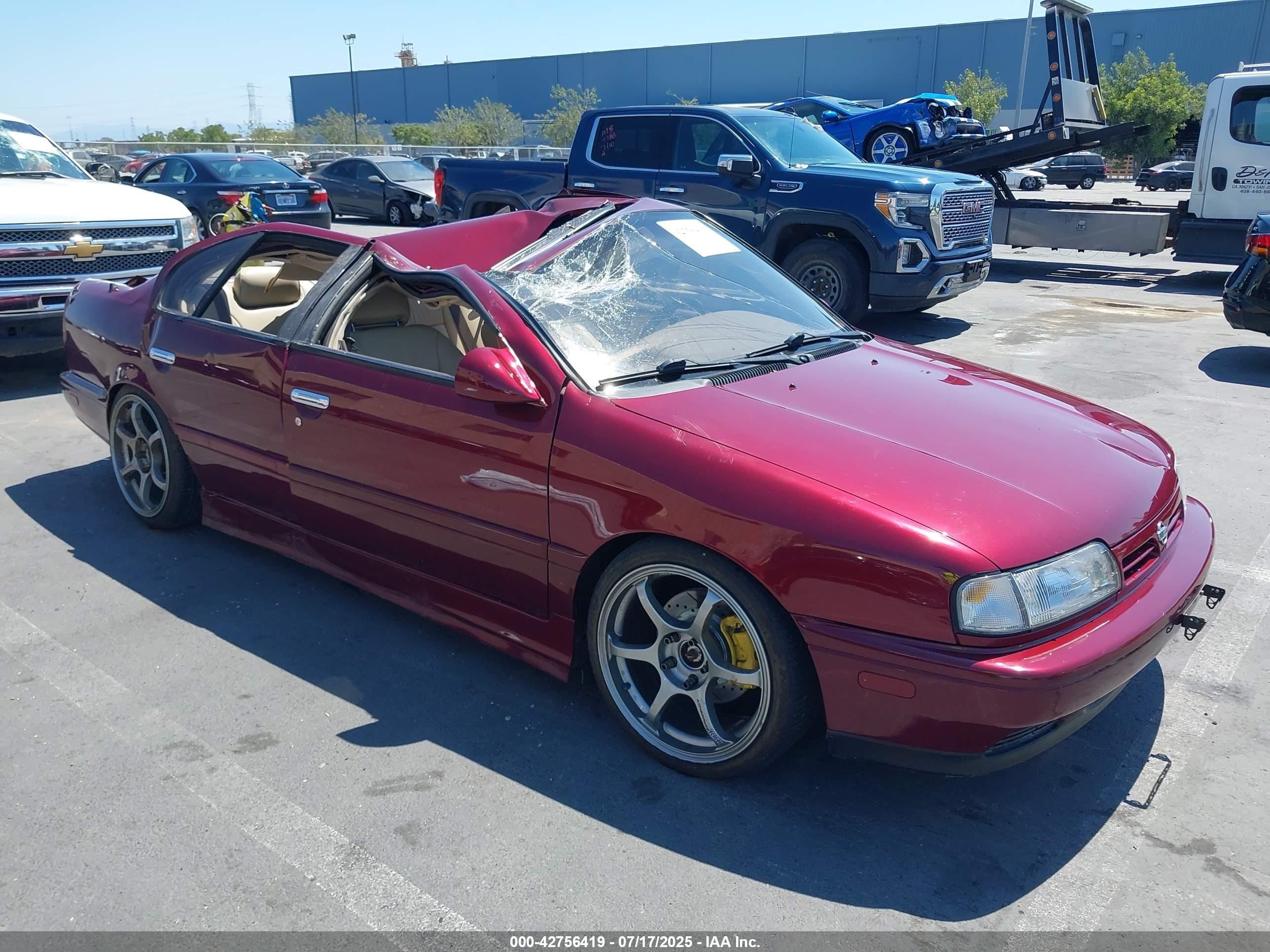 1994 Infiniti G20, VIN JNKCP01D6RT500474 — Roof