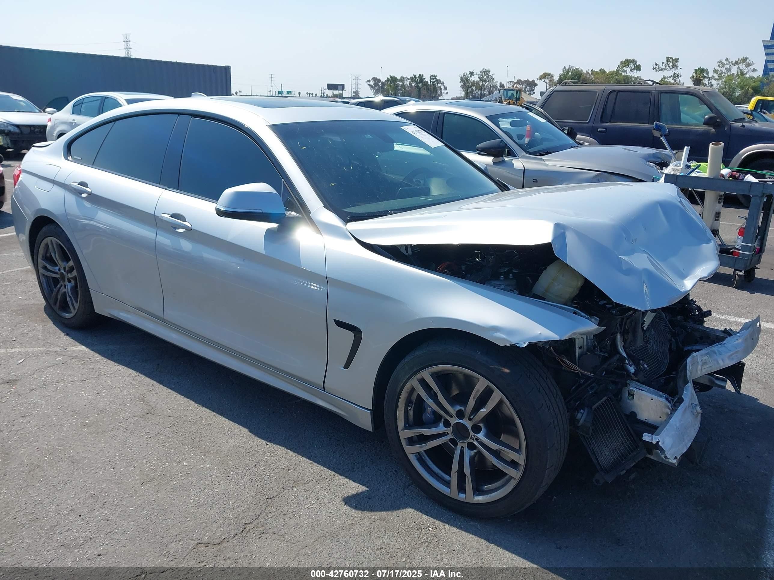 2015 BMW 4 Series 435i, VIN WBA4B1C56FG241566 — Front end