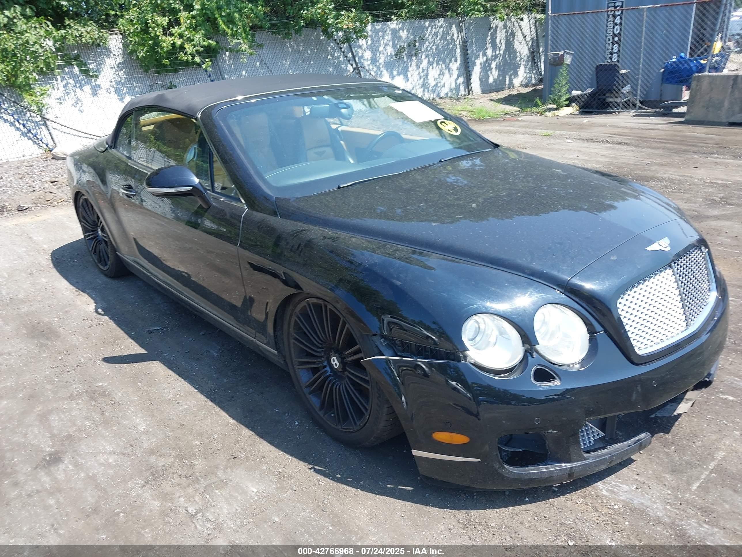 2010 Bentley Continental GT GTC SPEED, VIN SCBDP3ZA0AC063001 — Not stated
