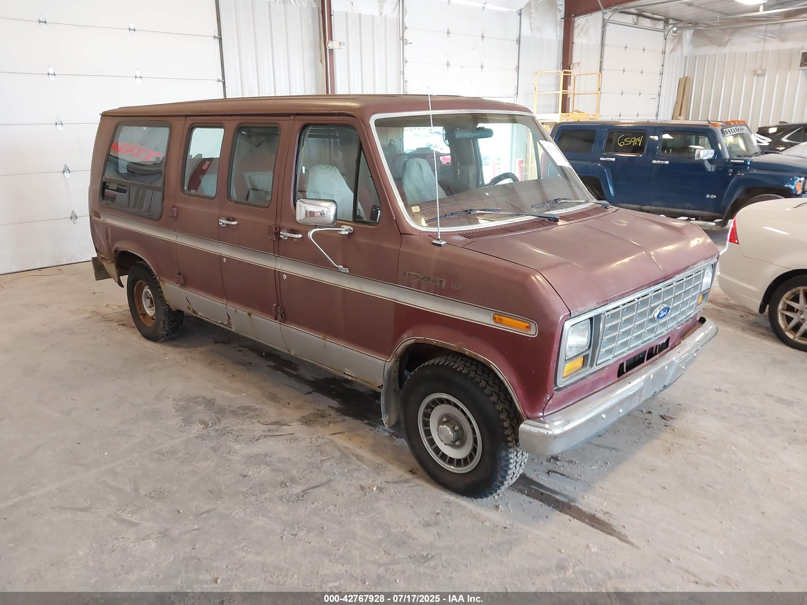 1987 Ford Econoline Cargo, VIN 1FDDE14N1HHB92844 — Mechanical
