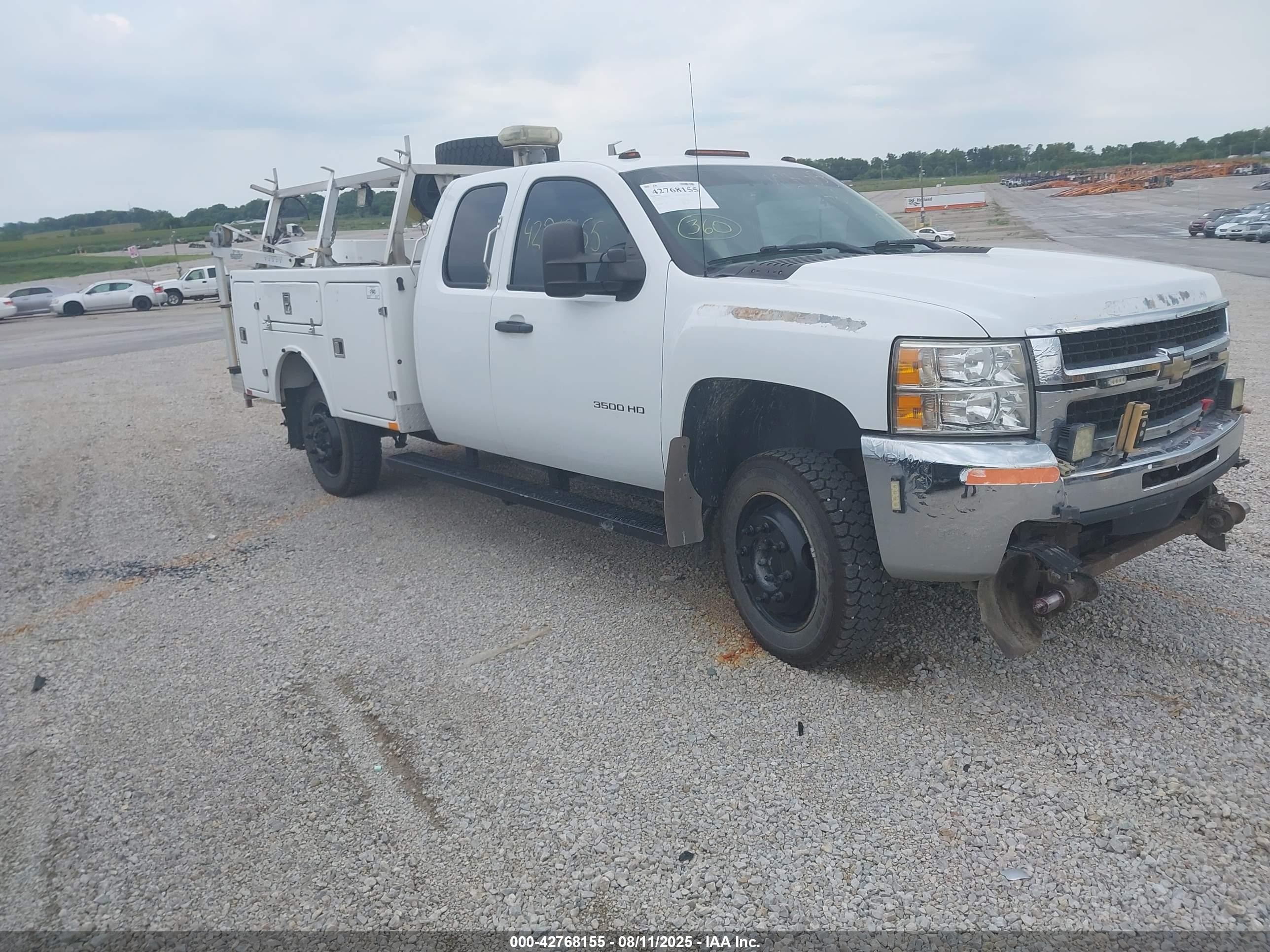 2010 Chevrolet Silverado 3500HD, VIN 1GB5KZBK9AZ255430 — Normal wear
