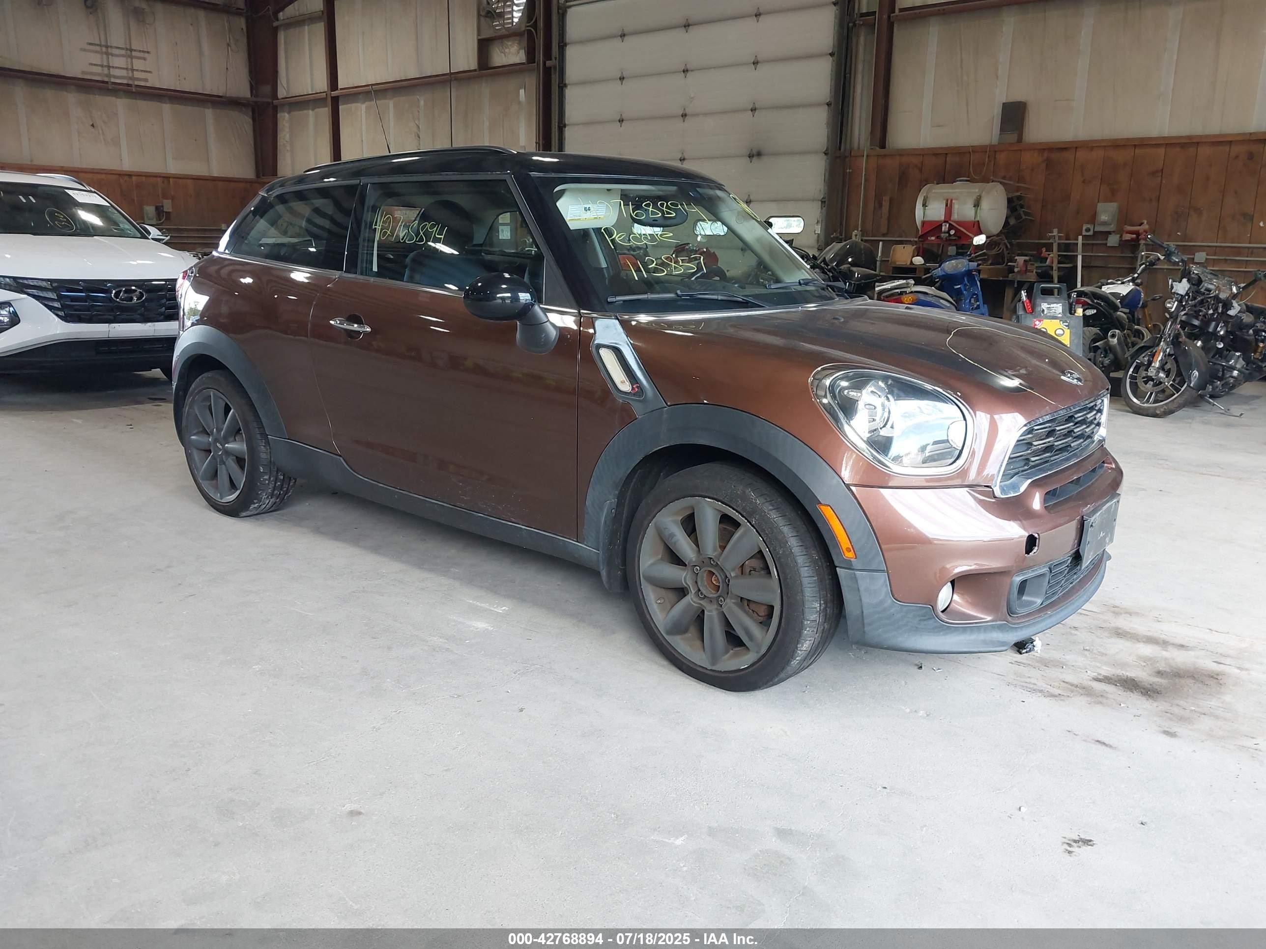 2014 MINI Paceman S, VIN WMWSS7C52EWN72093 — Фото с аукциона 1 of 5