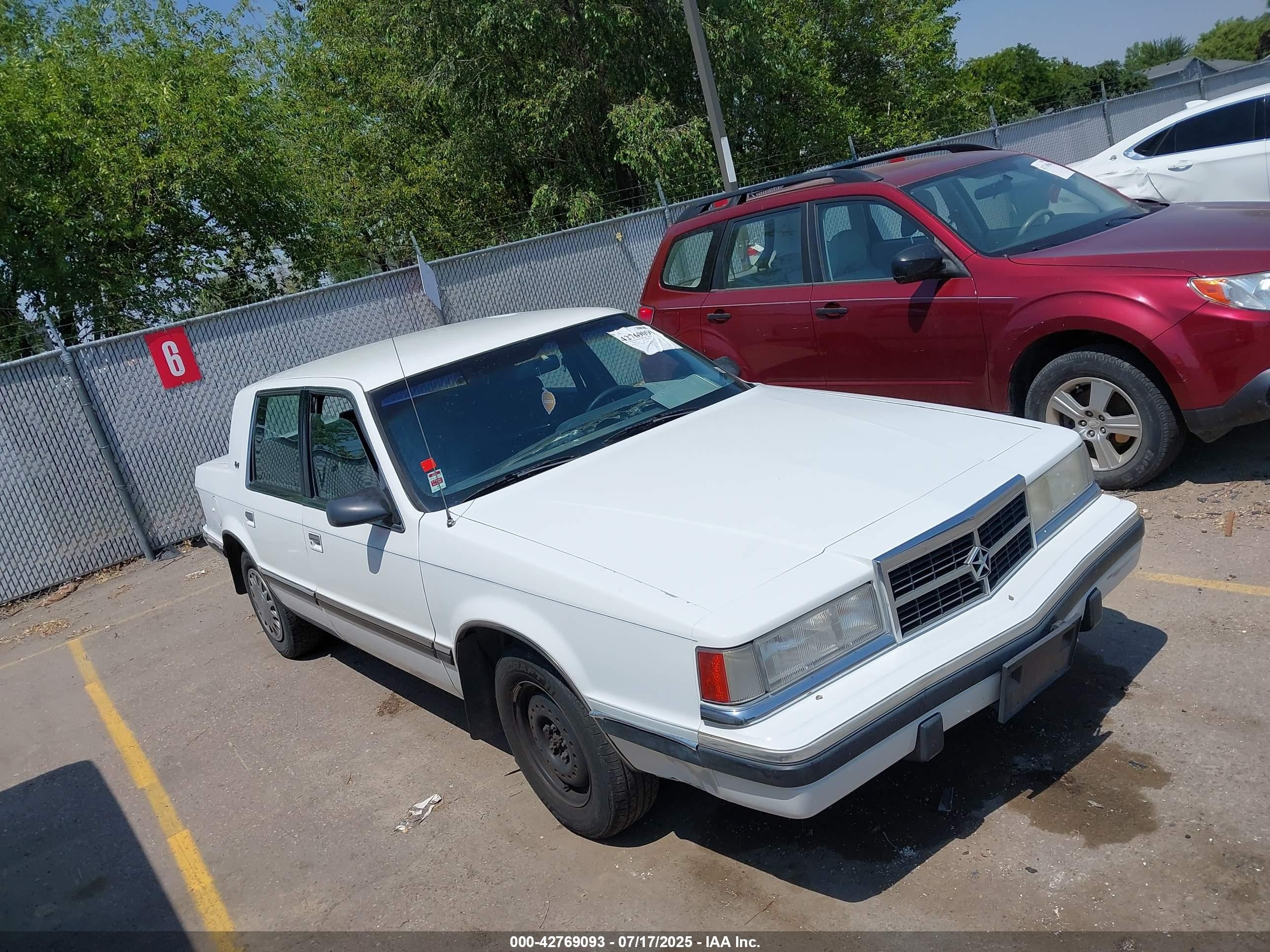 1992 Dodge Dynasty LE, VIN 1B3XC56RXND723509 — По всему кузову