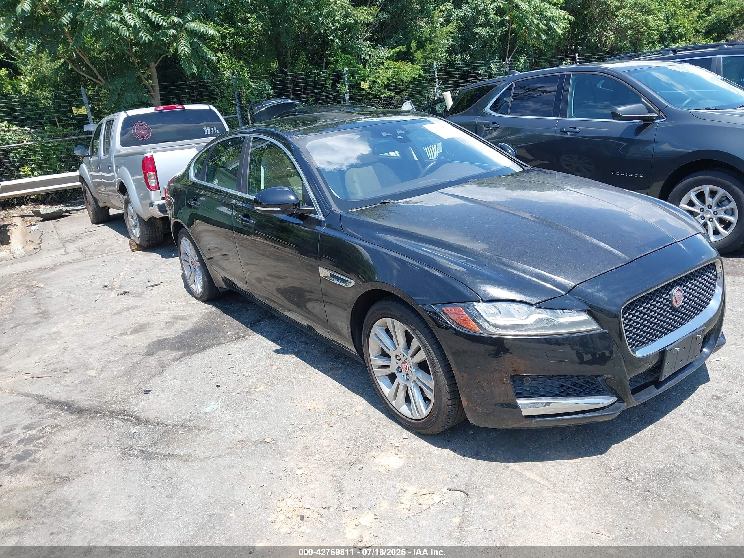 2017 Jaguar XF 35t Premium, VIN SAJBD4BV5HCY29106 — Water / flood