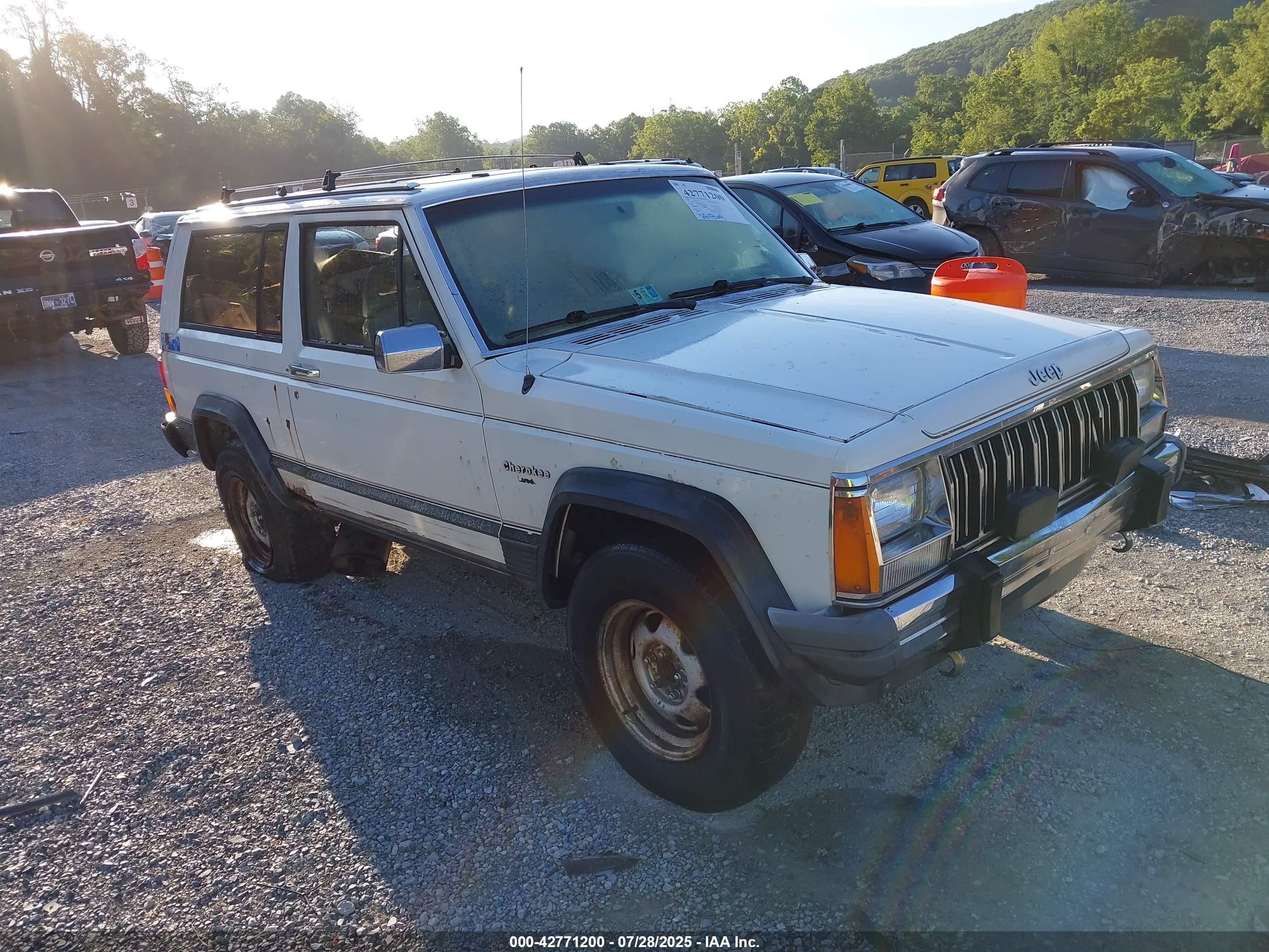 1988 Jeep Cherokee, VIN 1JCML7746JT165835 — Rear end