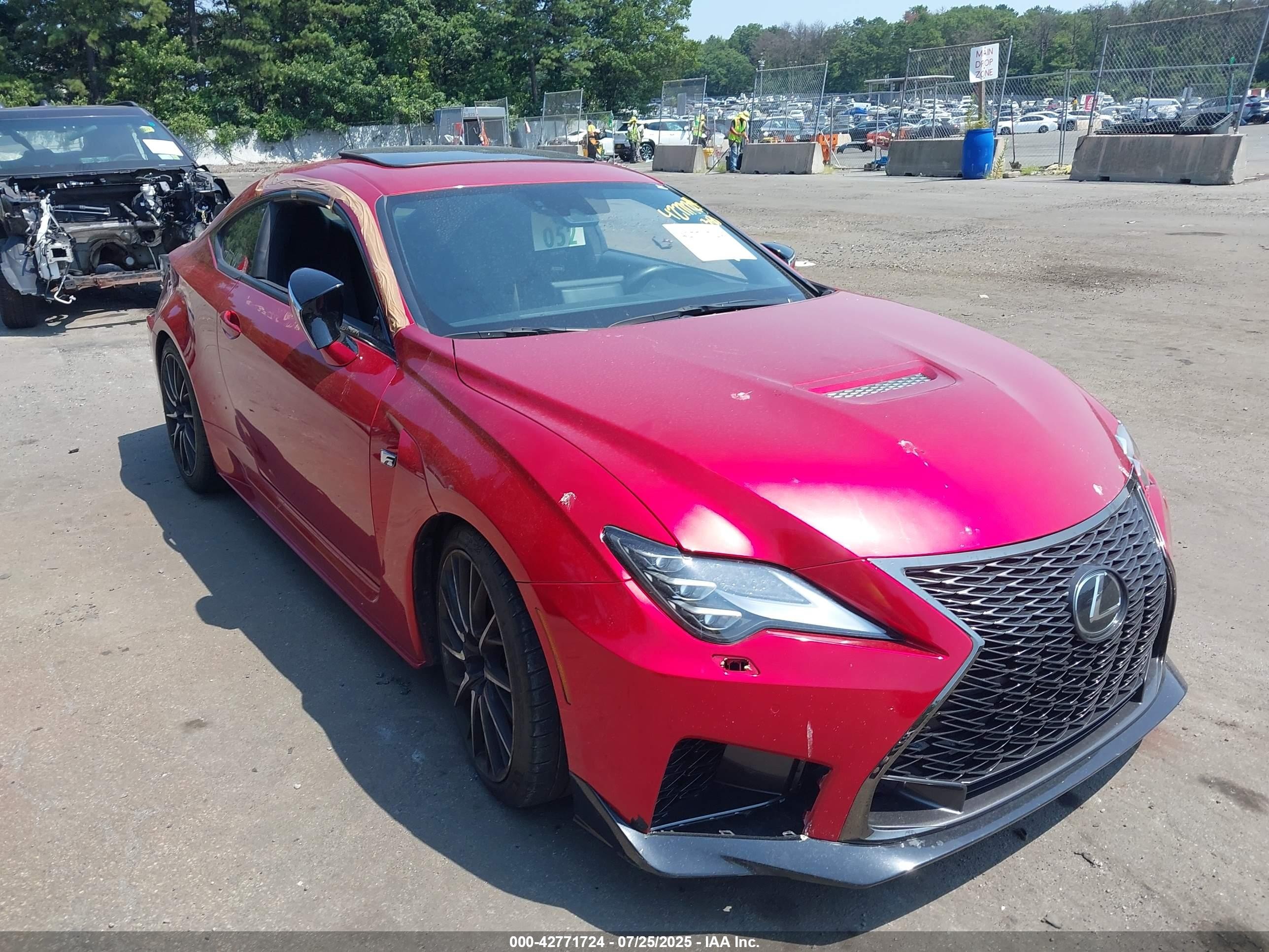 2024 Lexus RC F, VIN JTHDP5BC7R5009004 — Stripped