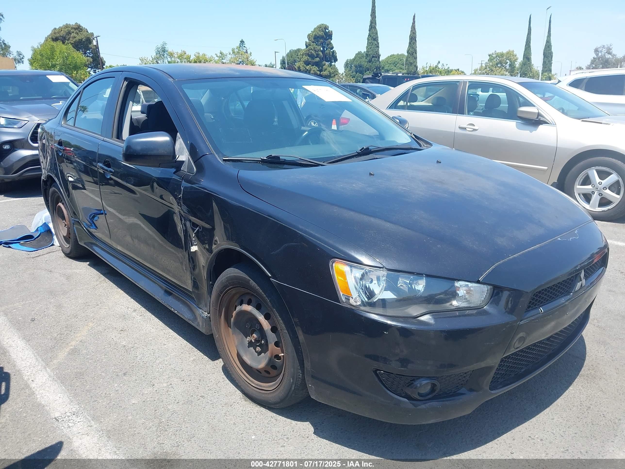 2012 Mitsubishi Lancer ES, VIN JA32U2FU5CU023997 — После угона