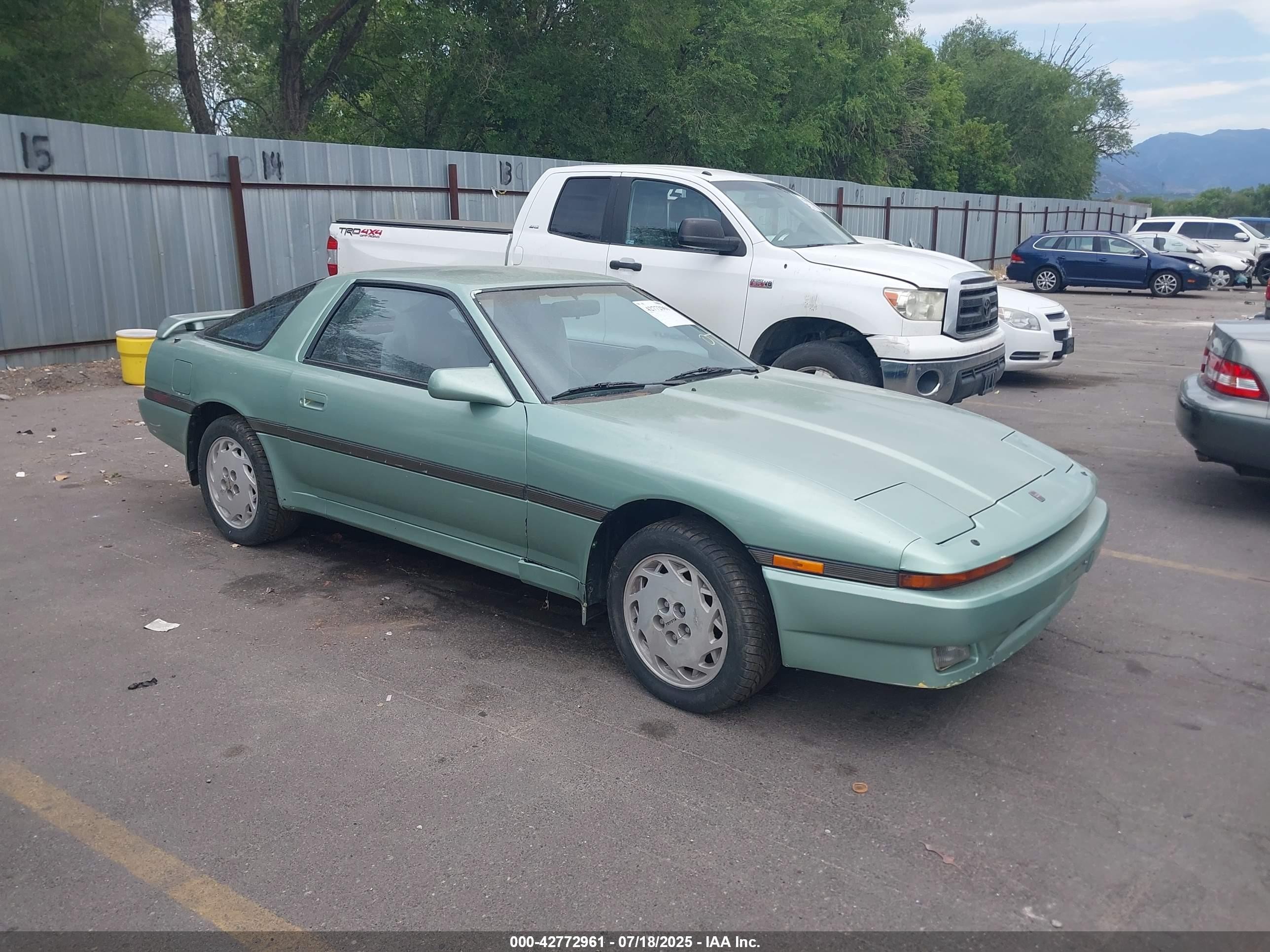 1987 Toyota Supra, VIN JT2MA70L3H0040899 — Auction photo