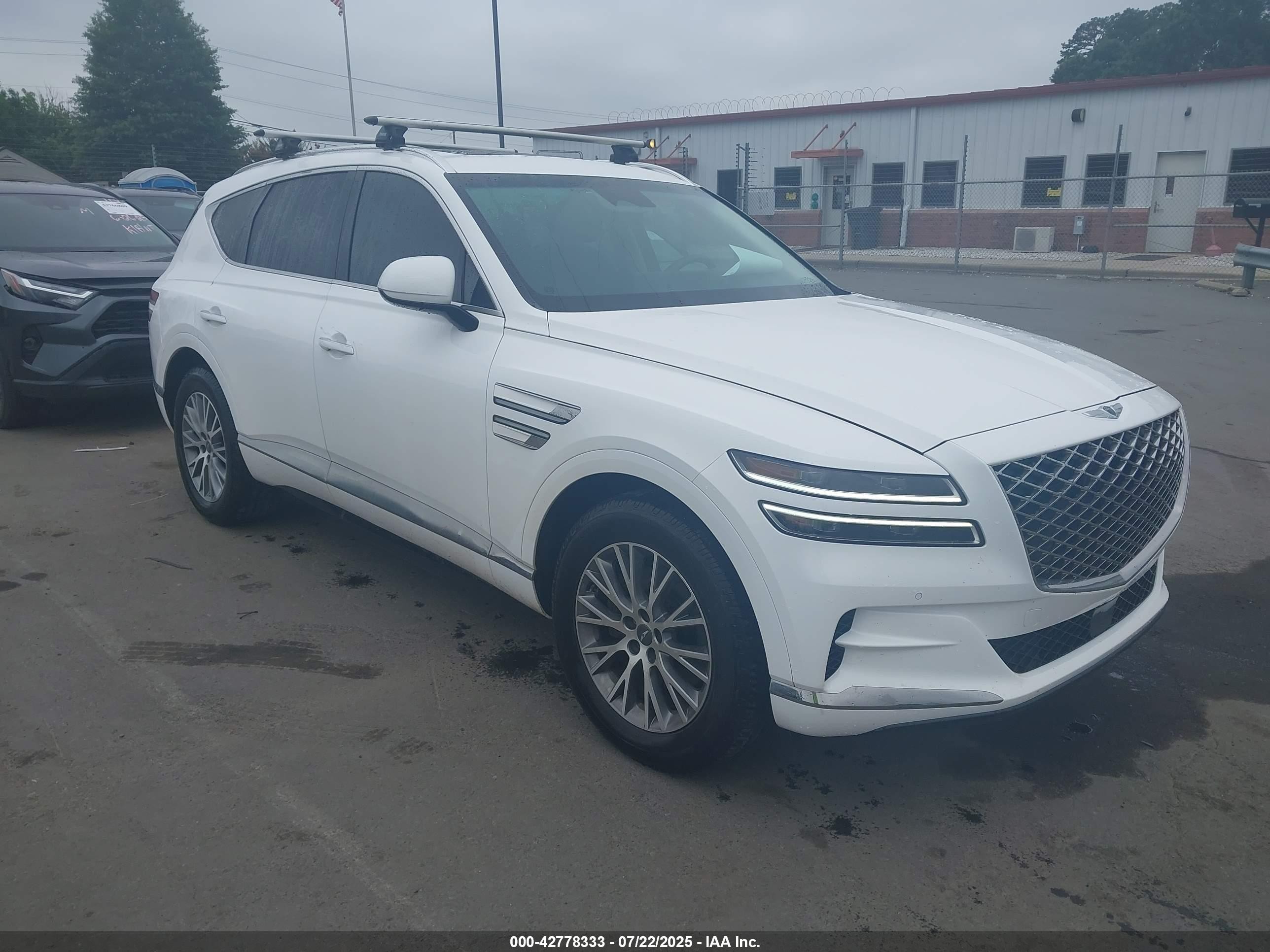 2021 Genesis GV80, VIN KMUHBDSB3MU035629 — Front end