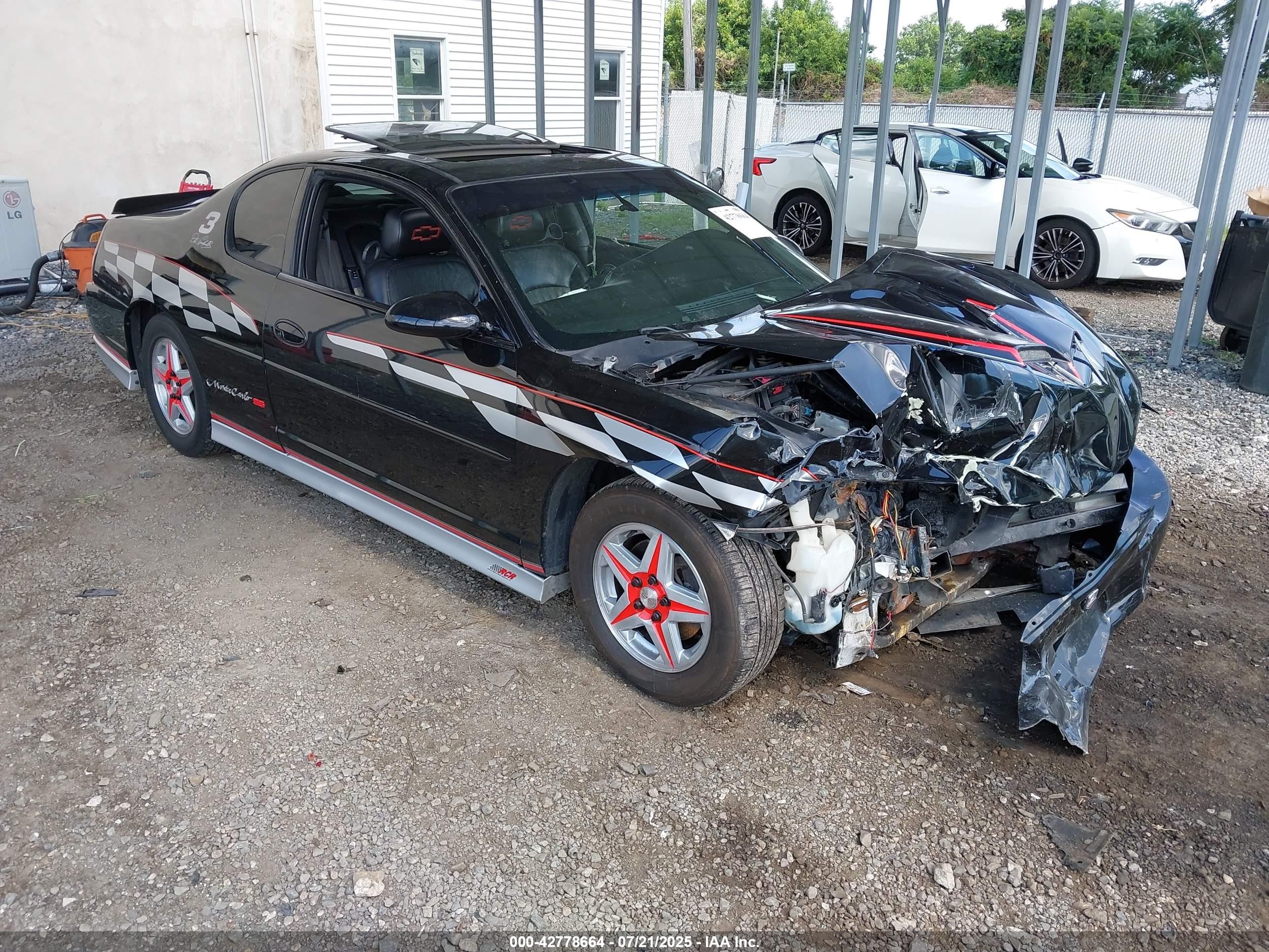 2002 Chevrolet Monte Carlo SS, VIN 2G1WX15K929178979 — Перед