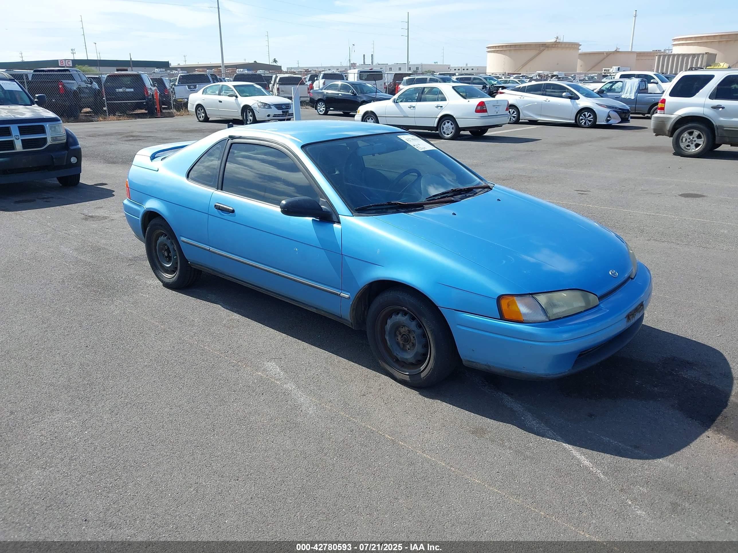 1992 Toyota Paseo, VIN JT2EL45F3N0077690 — Normal wear