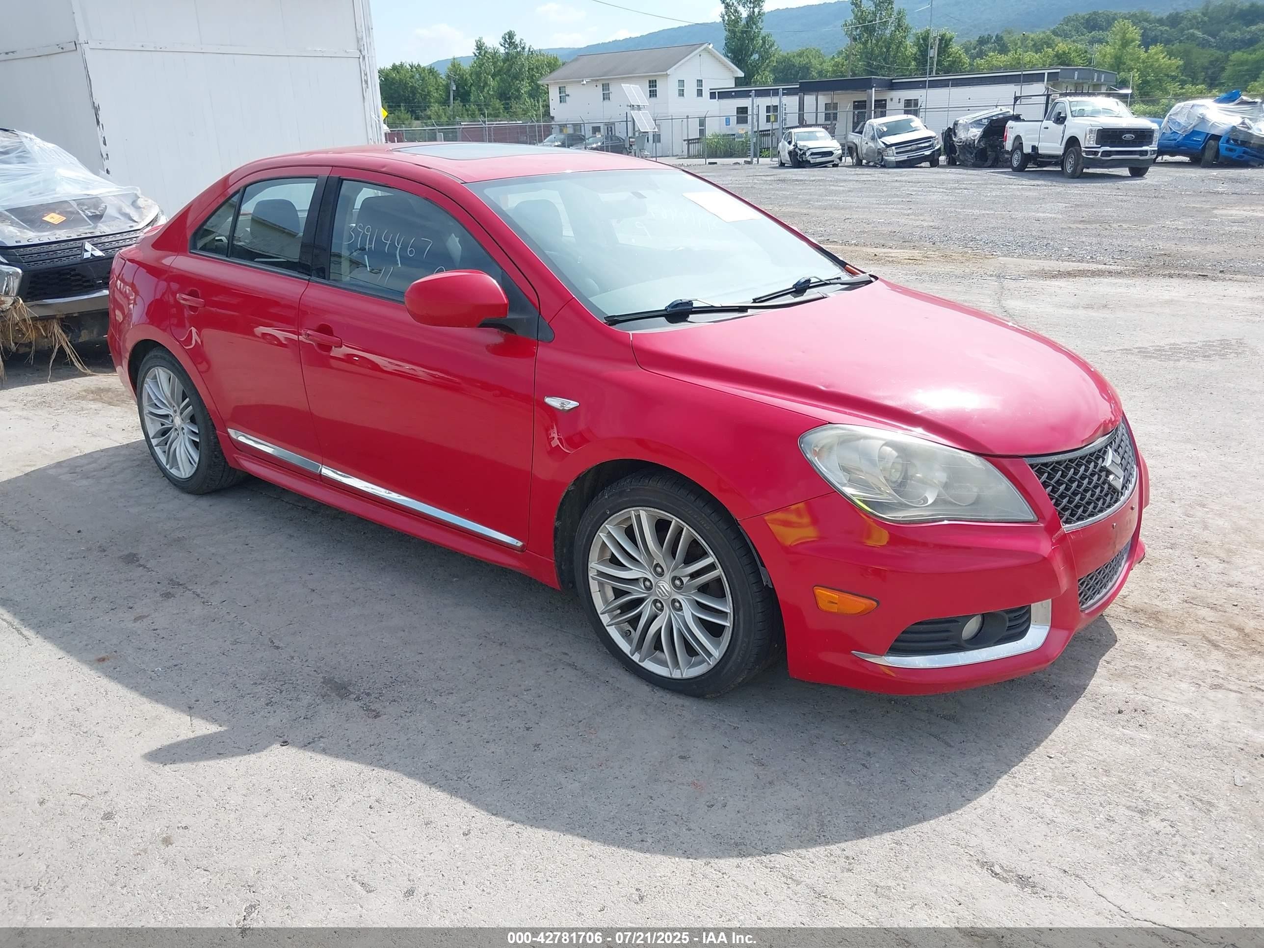 2011 Suzuki Kizashi GTS Sport, VIN JS2RF9A68B6110054 — Hail