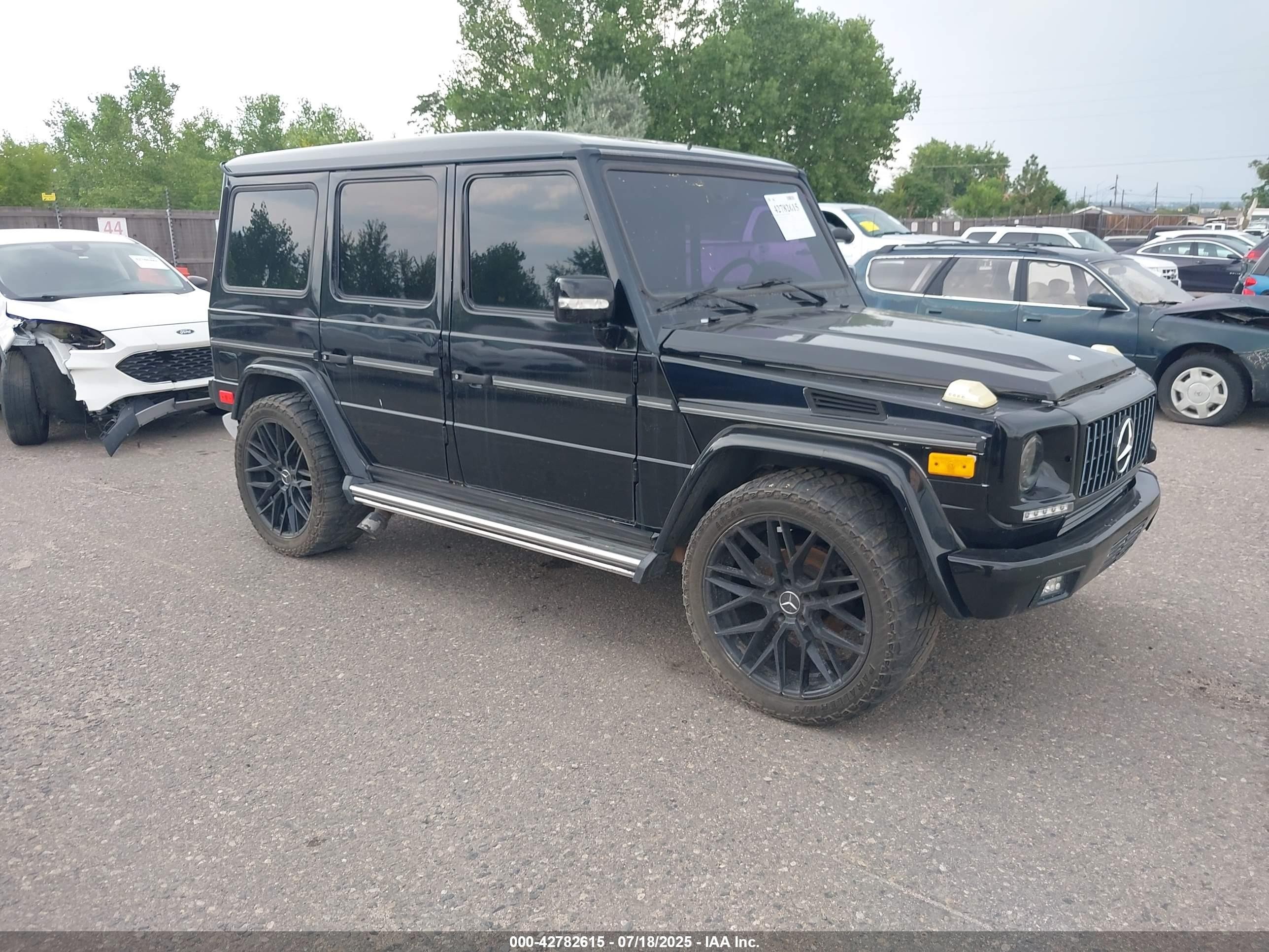 2003 Mercedes-Benz G 500, VIN WDCYR49E73X137179 — Mechanical