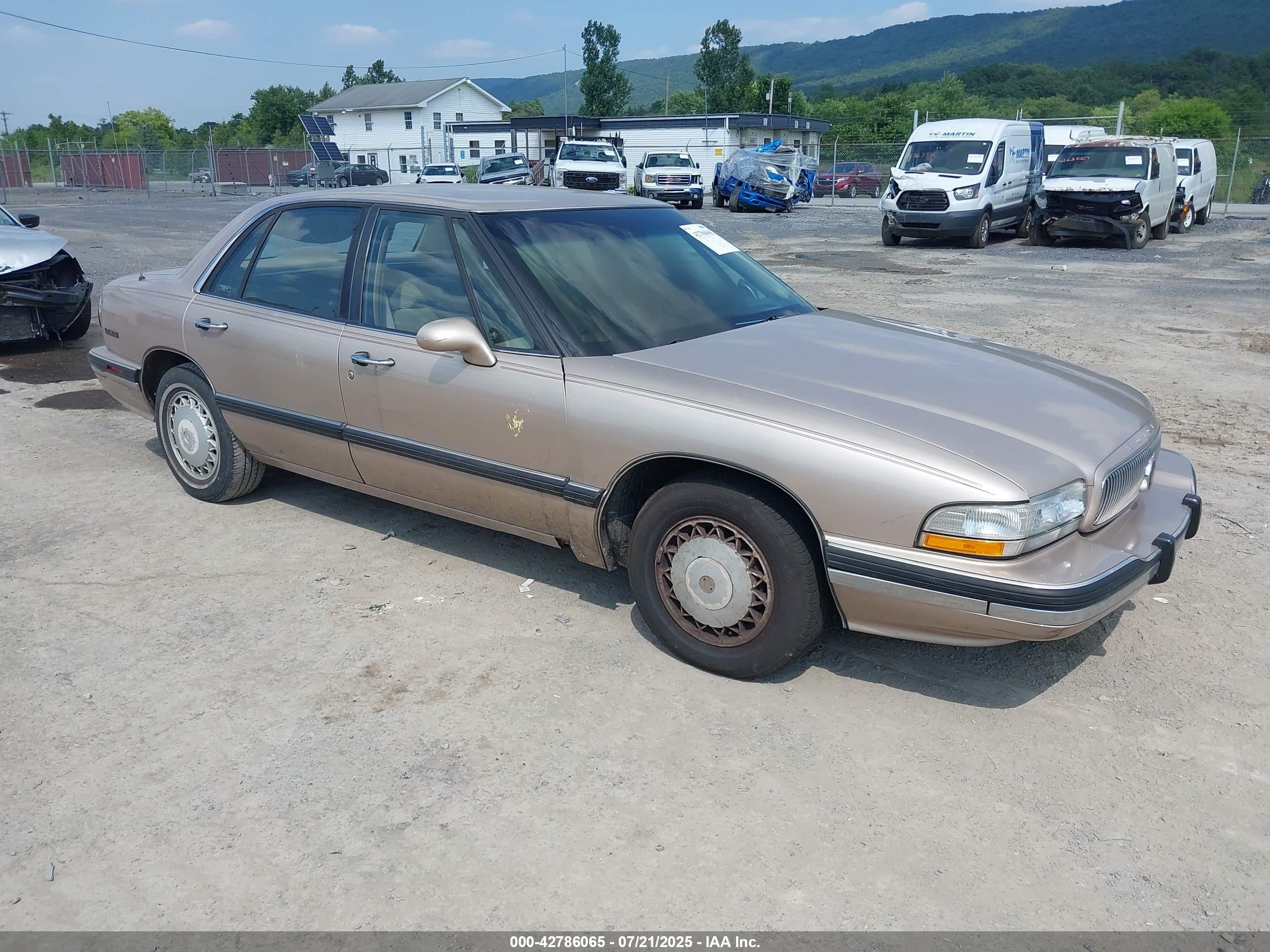 1994 Buick LeSabre Custom, VIN 1G4HP52L1RH468753 — Interior fire