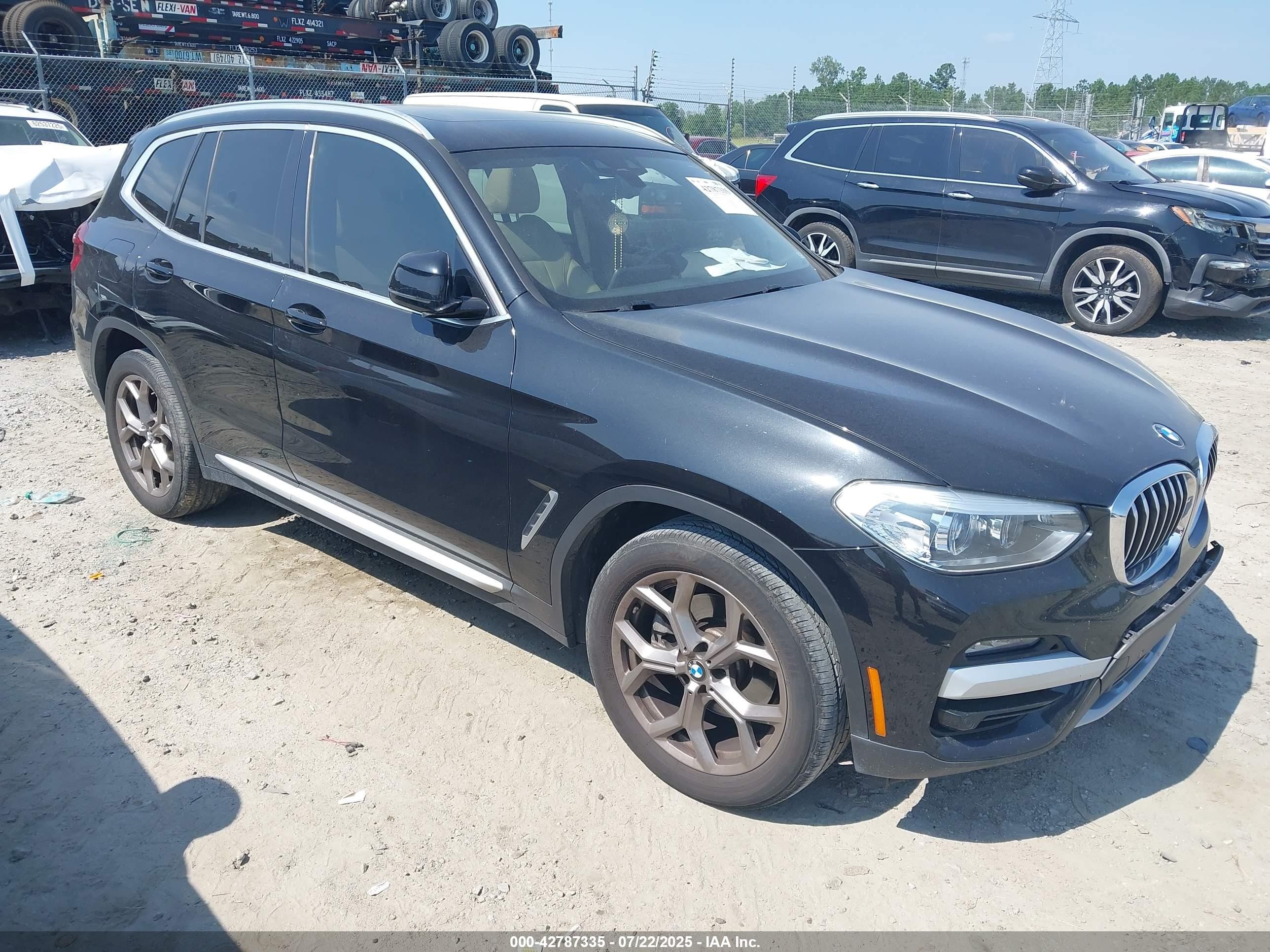 2021 BMW X3 sDrive30i, VIN 5UXTY3C05M9H28810 — All over