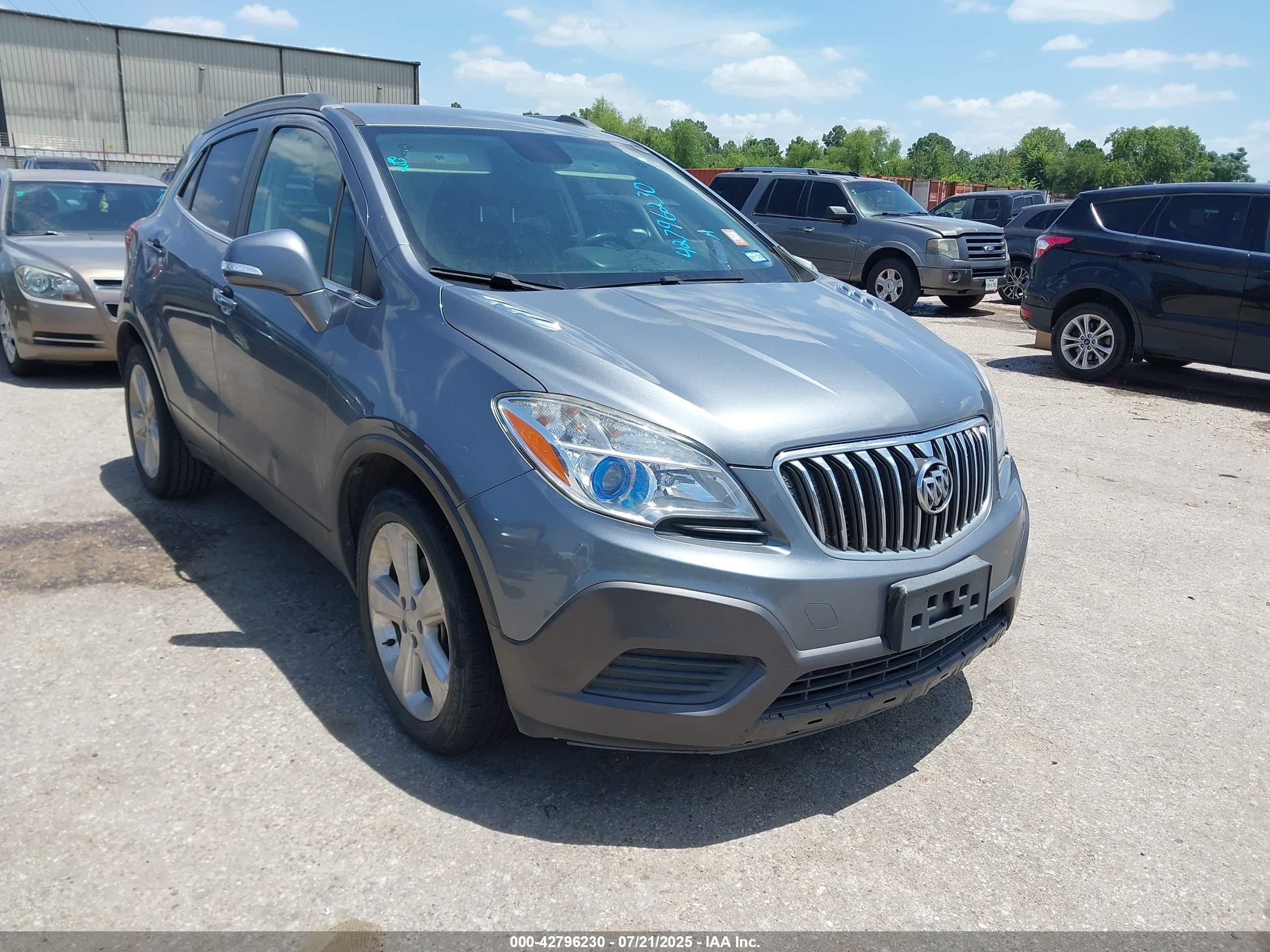 2015 Buick Encore, VIN KL4CJASB0FB155587 — Фото с аукциона 1 of 12