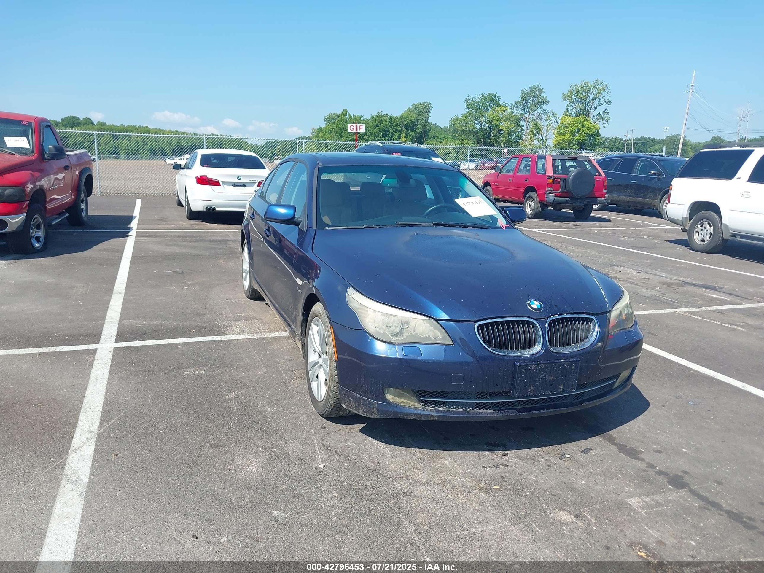 2009 BMW 5 Series 535i xDrive, VIN WBANV93509C132512 — Frame damage
