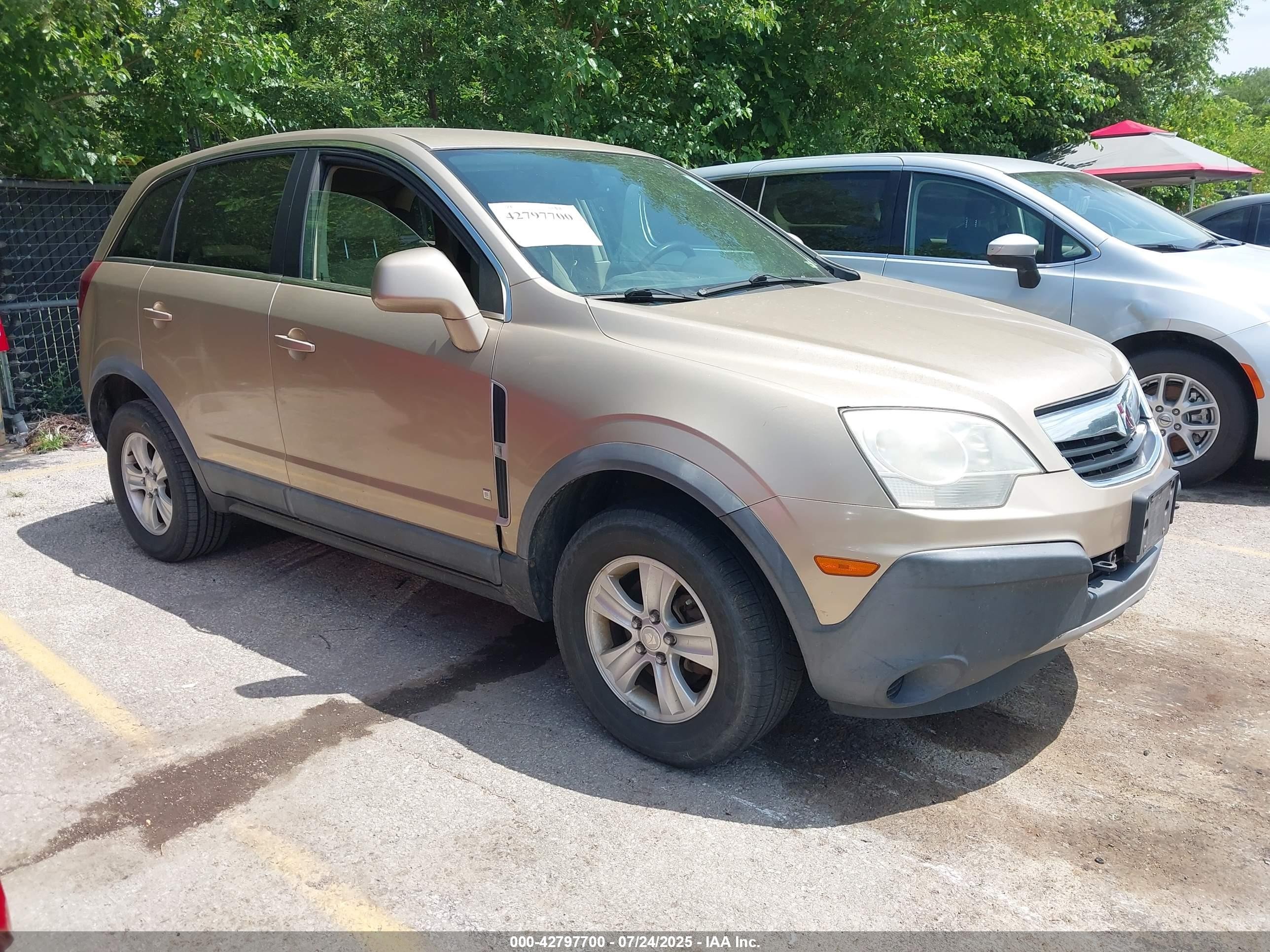 2008 Saturn VUE XE, VIN 3GSCL33P68S525717 — Rear end
