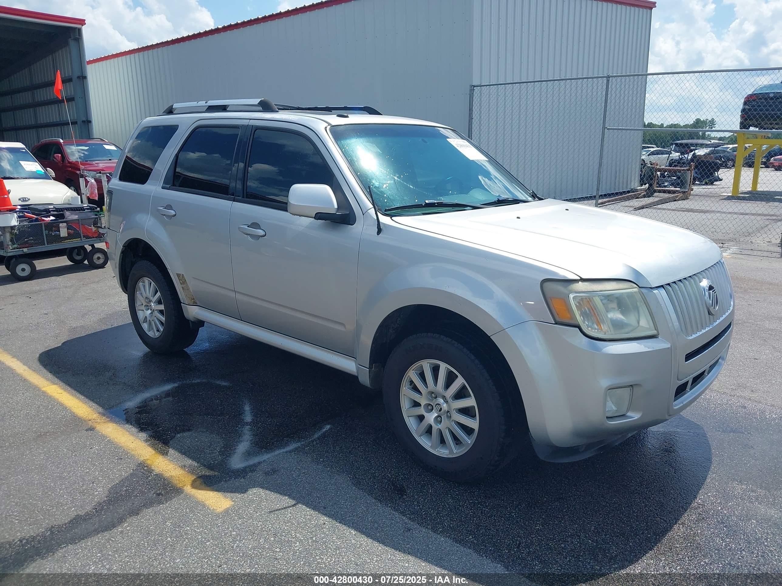 2010 Mercury Mariner Premier, VIN 4M2CN8H73AKJ11351 — Hail