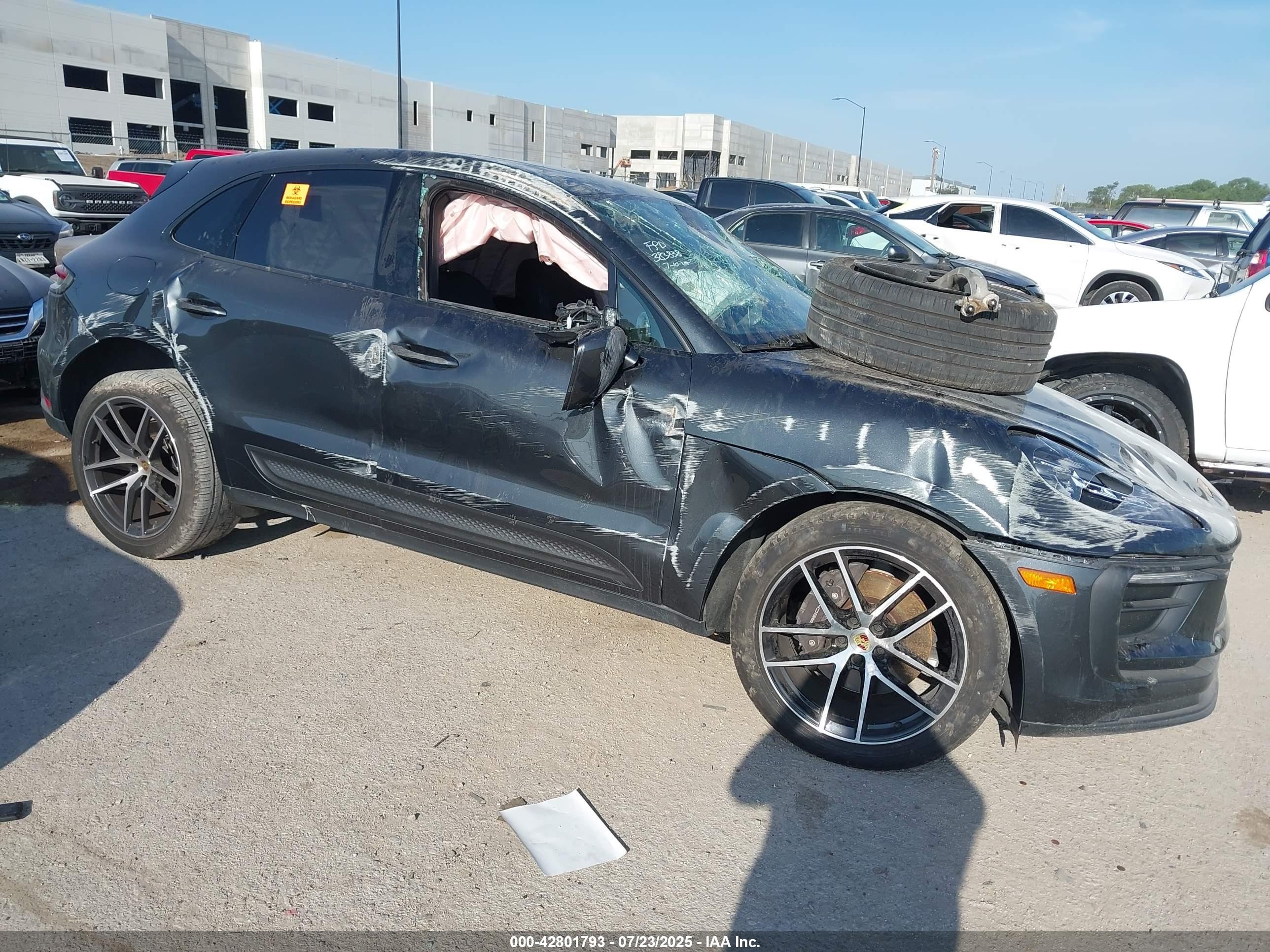 2024 Porsche Macan, VIN WP1AA2A54RLB11247 — Biohazard / chemical