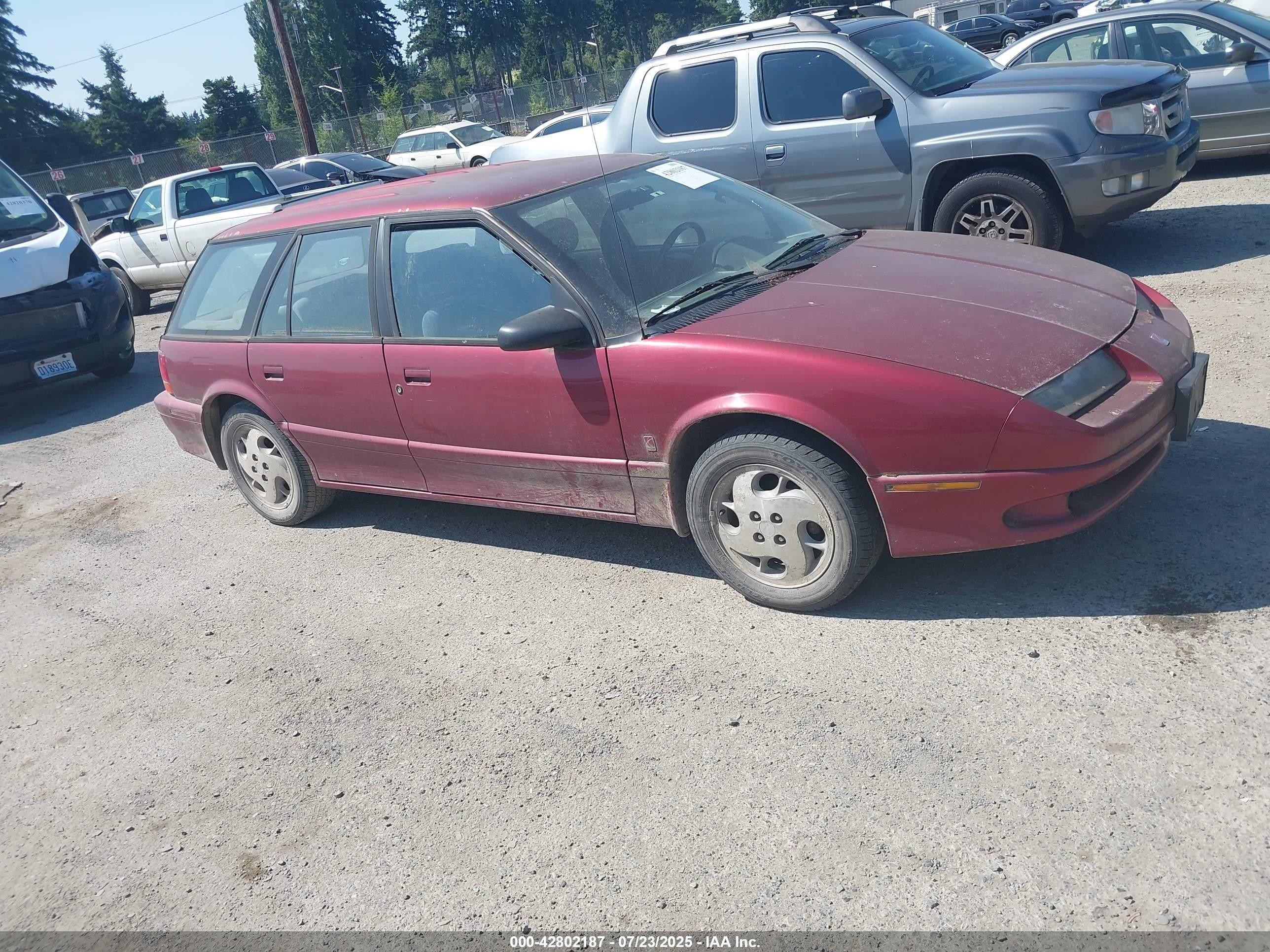 1994 Saturn SW, VIN 1G8ZJ8575RZ205082 — Бок