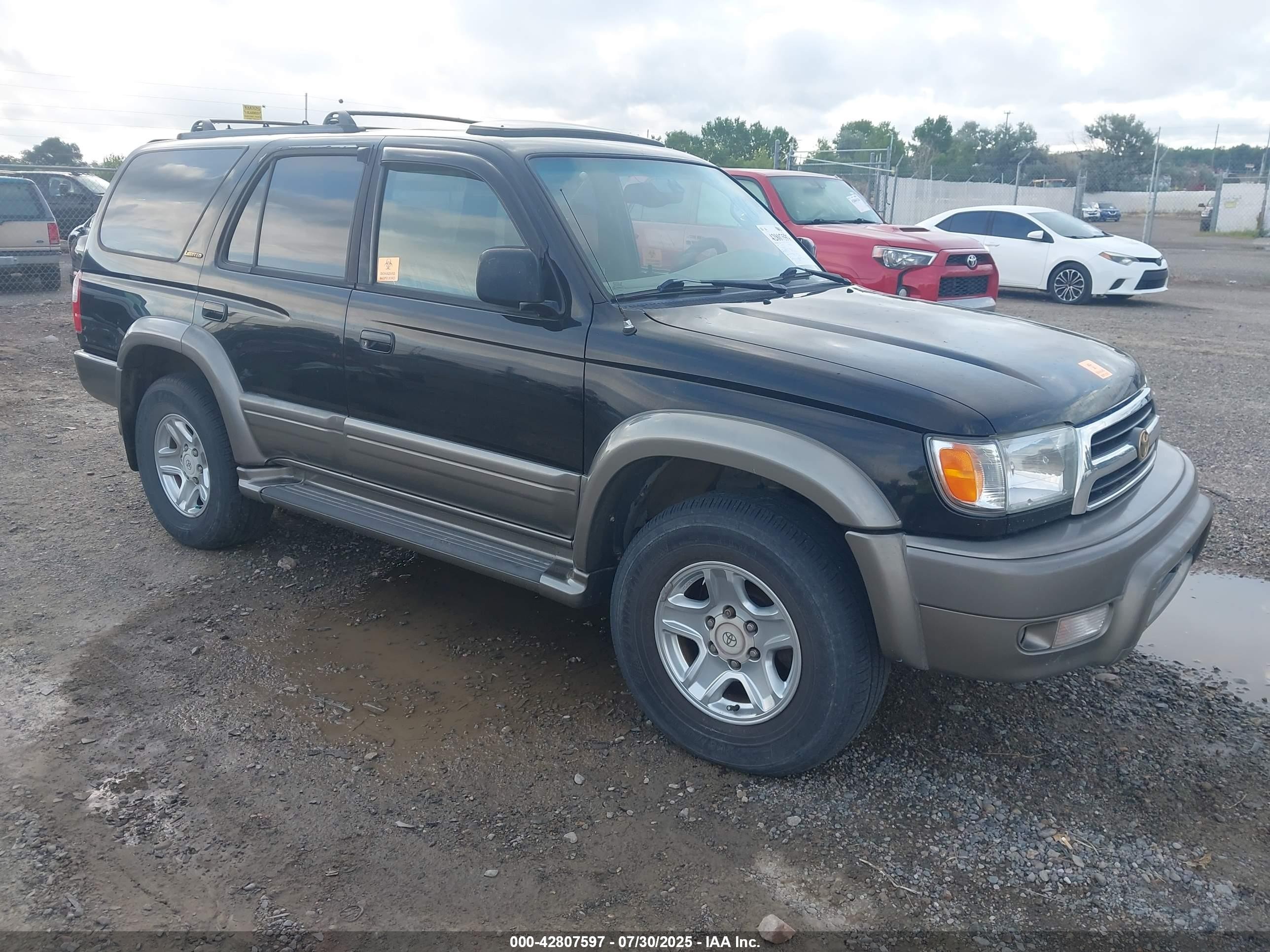 1999 Toyota 4Runner Limited, VIN JT3GN87R0X0095919 — Biohazard / chemical