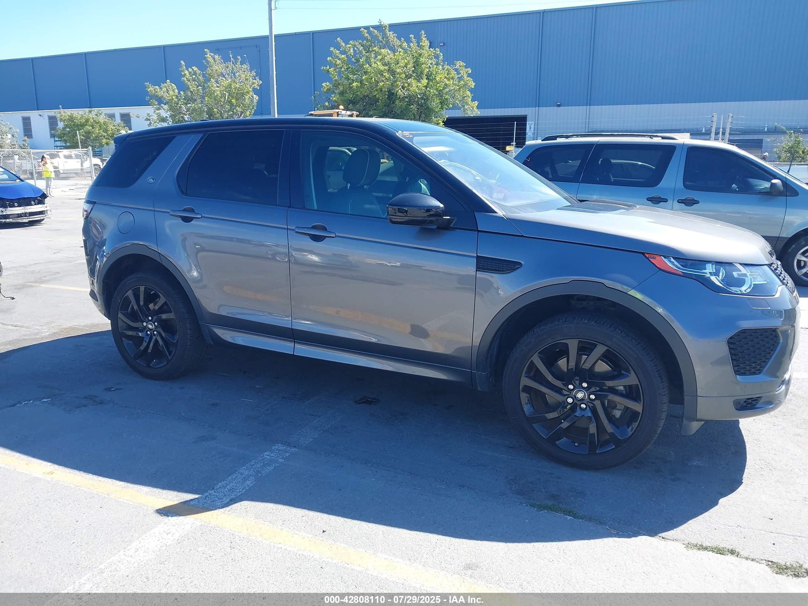 2019 Land Rover Discovery Sport, VIN SALCR2GXXKH812498 — Electrical