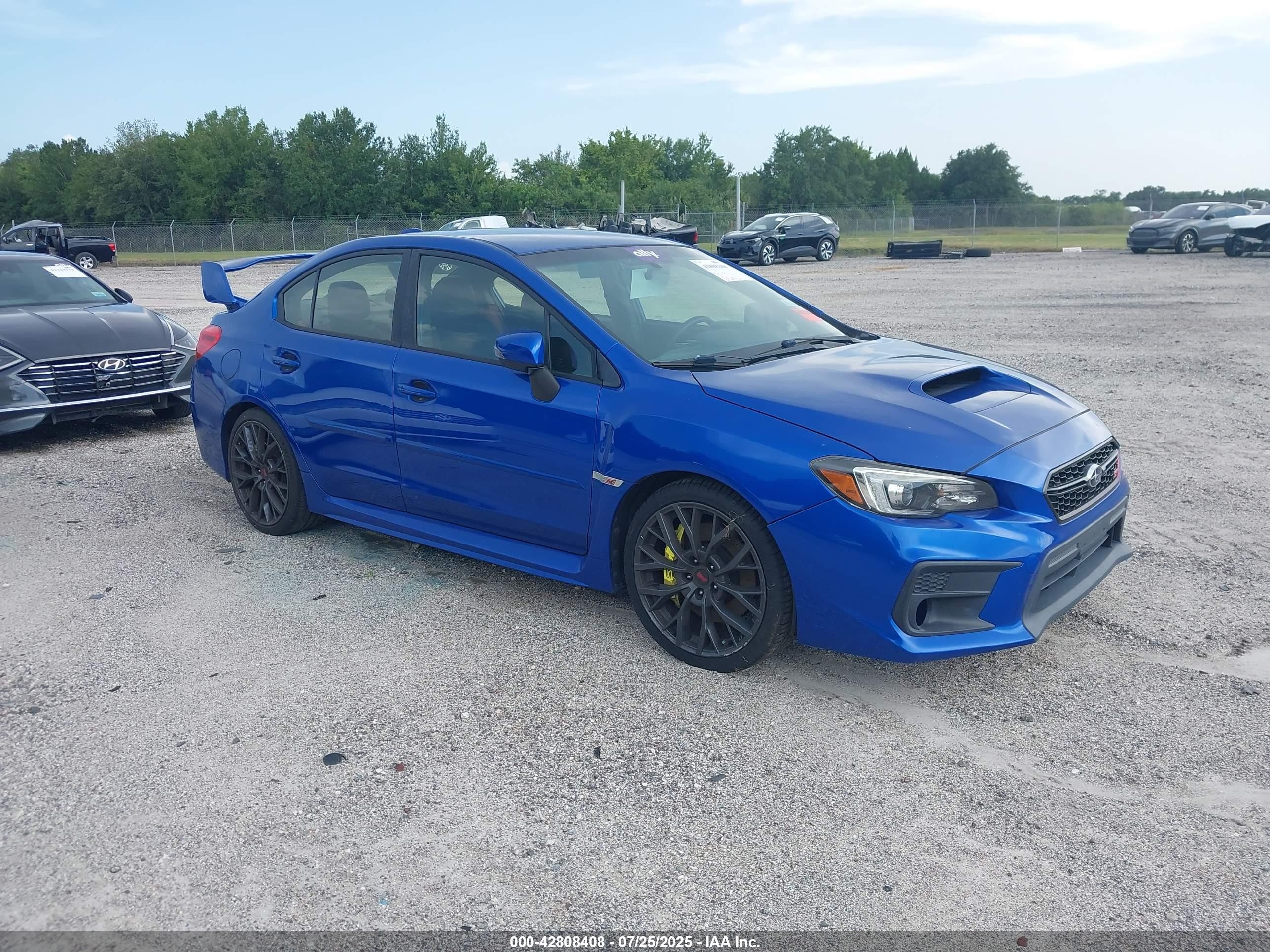 2018 Subaru WRX STI, VIN JF1VA2M69J9817726 — Front end