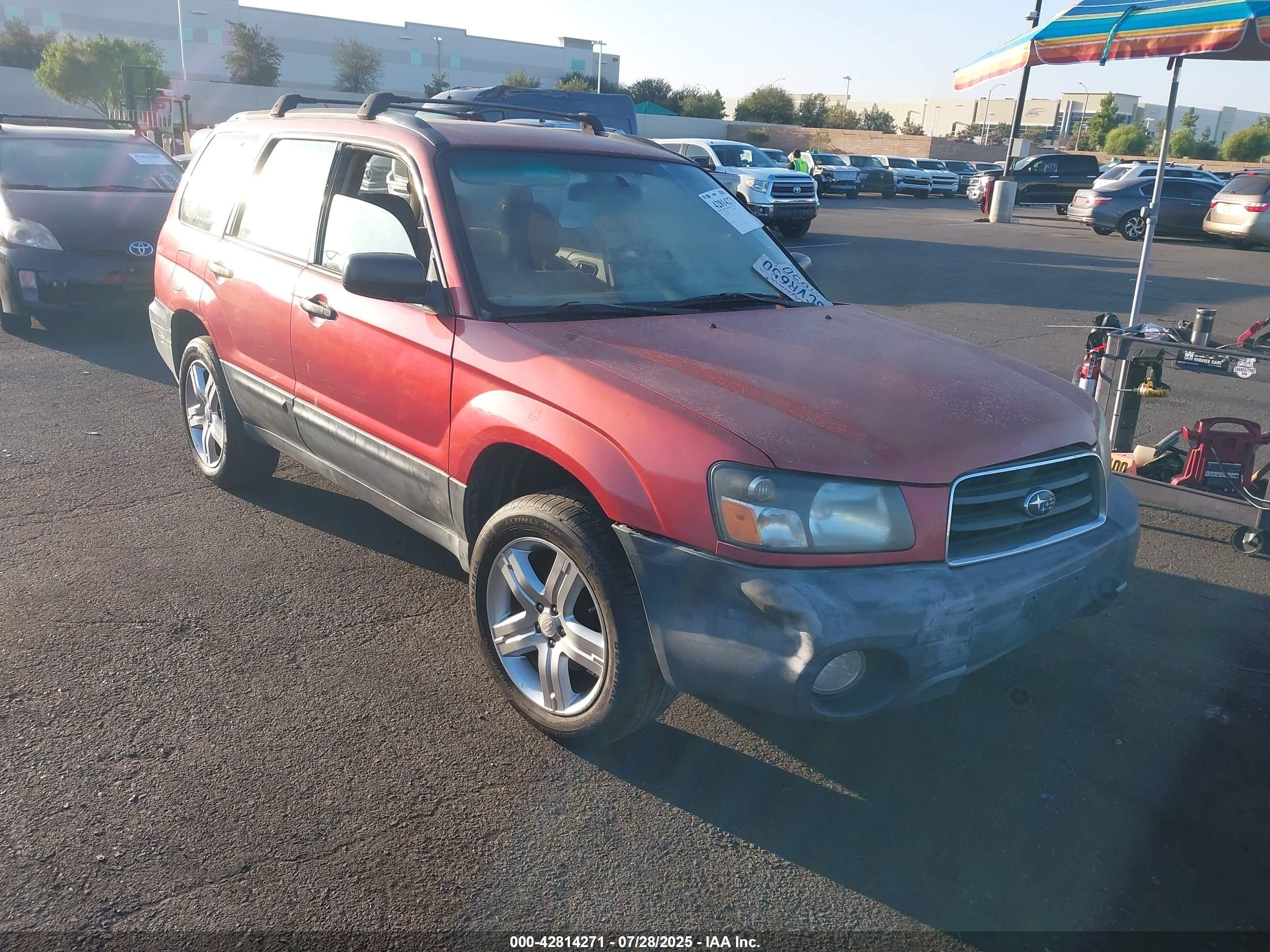 2005 Subaru Forester X, VIN JF1SG63695H723819 — Theft recovery