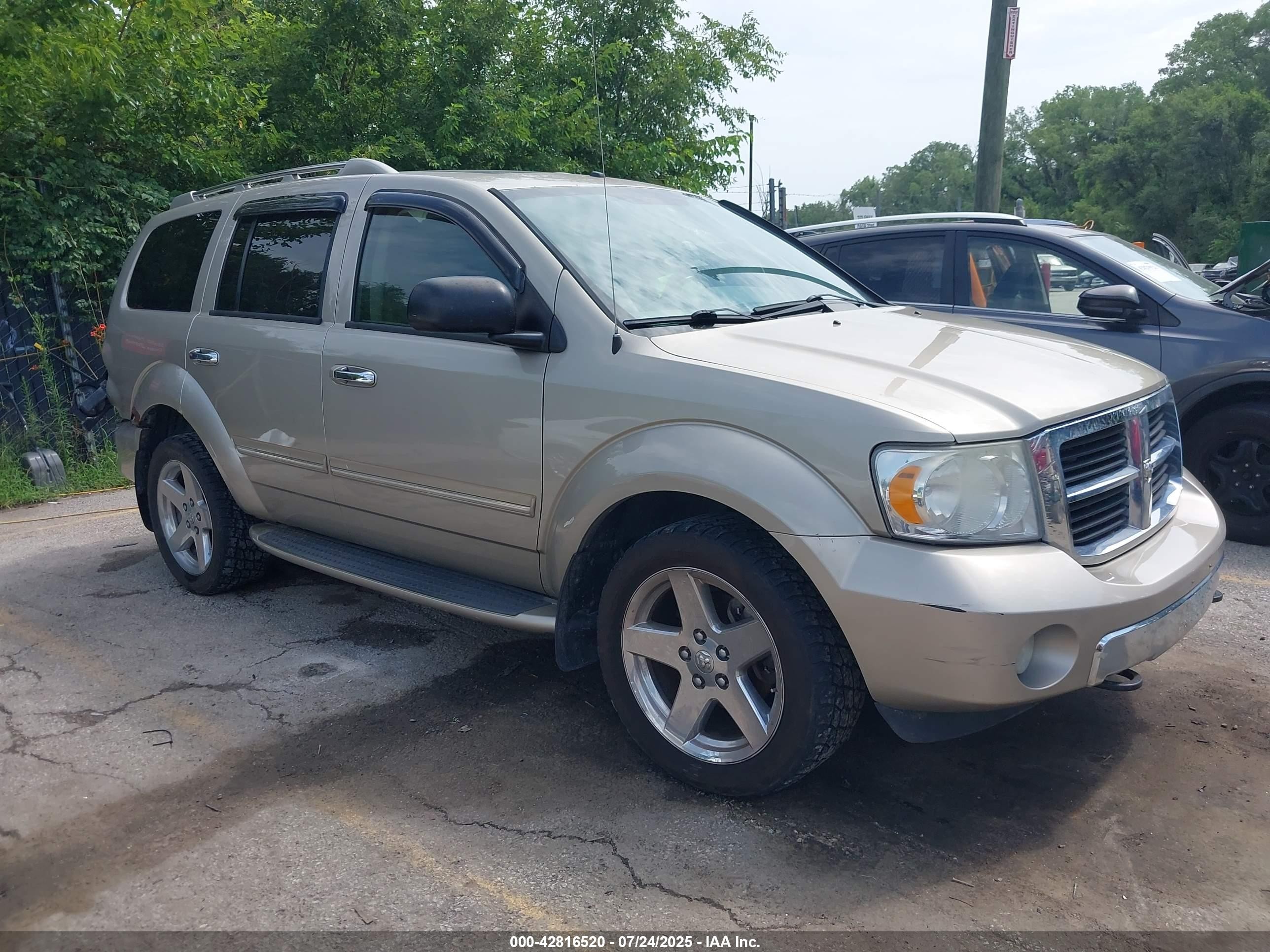 2009 Dodge Durango, VIN 1D8HB58T69F702506 — Rear end