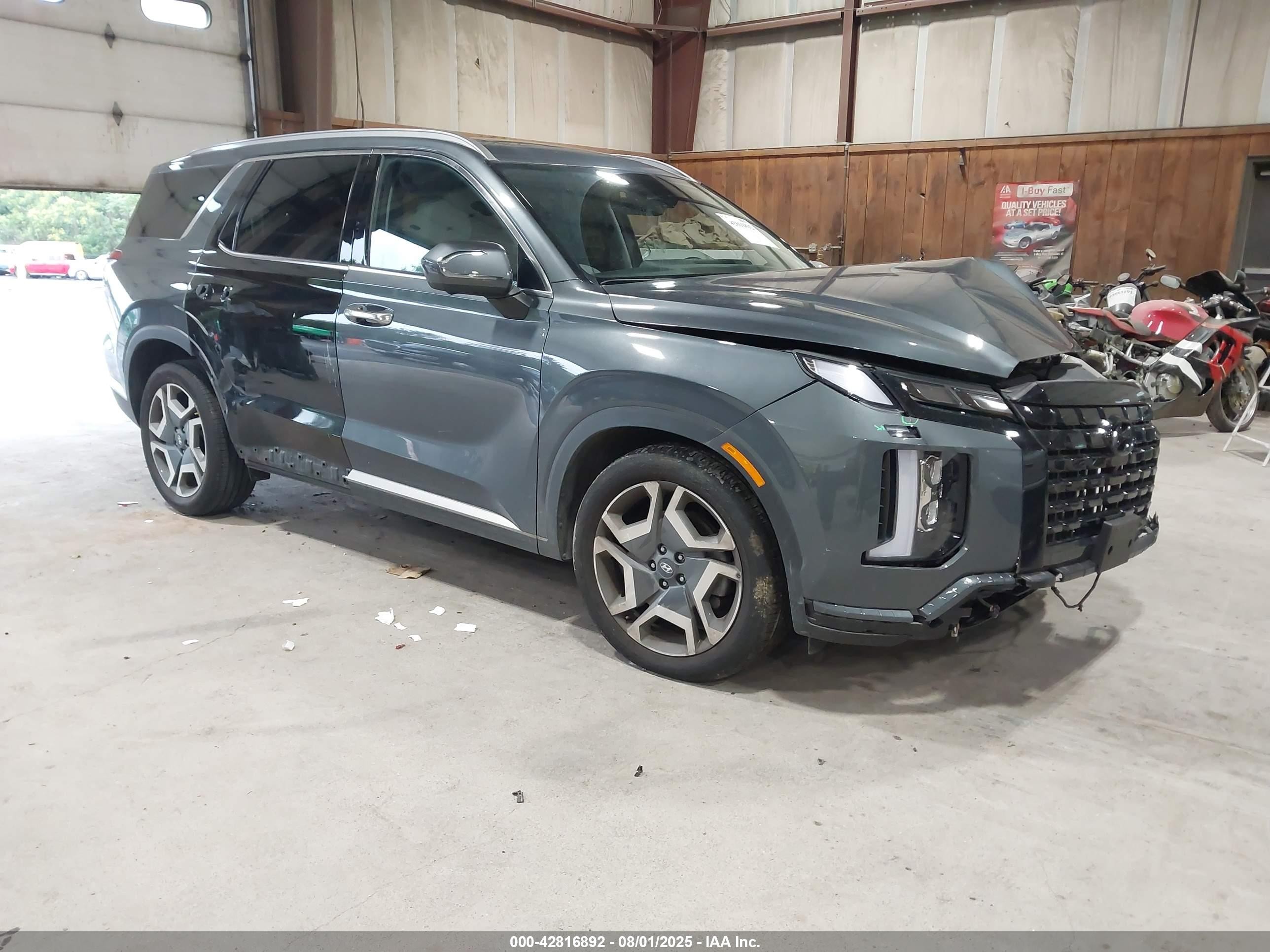 2025 Hyundai Palisade SEL Premium, VIN KM8R4DGEXSU829735 — Перед