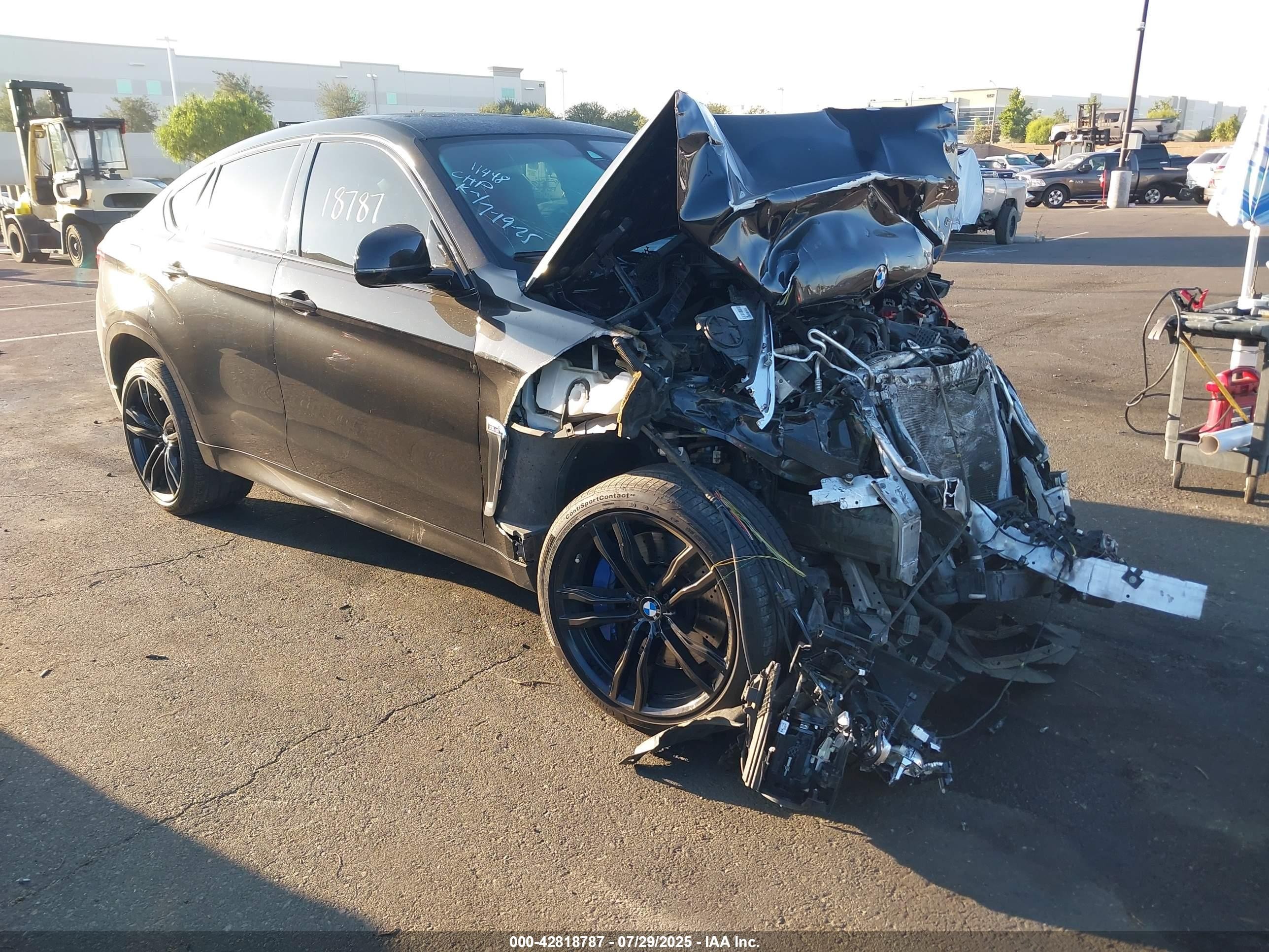 2019 BMW X6 M, VIN 5YMKW8C56KLR38431 — Front end