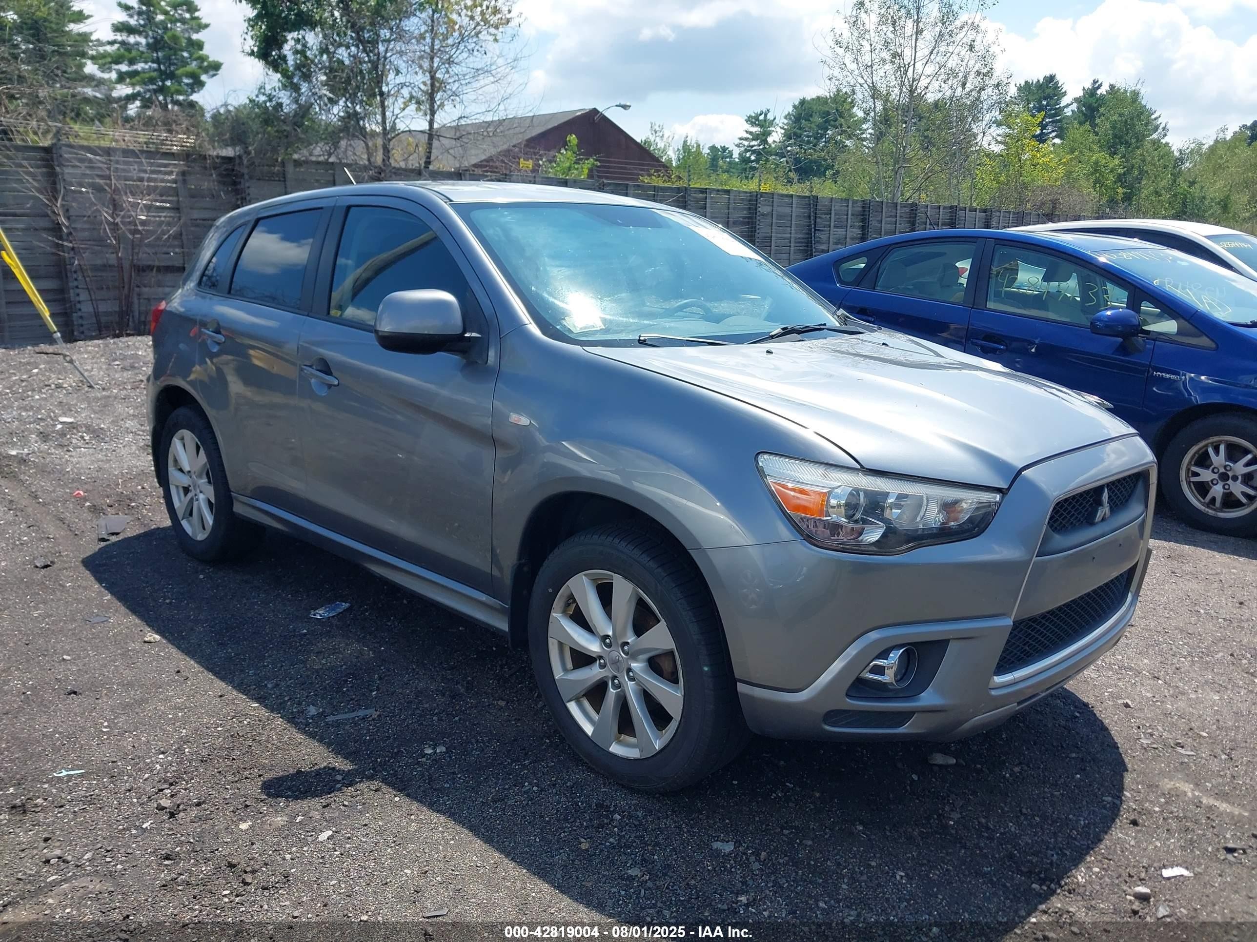 2012 Mitsubishi Outlander SE, VIN JA4AR4AUXCZ005767 — Storm