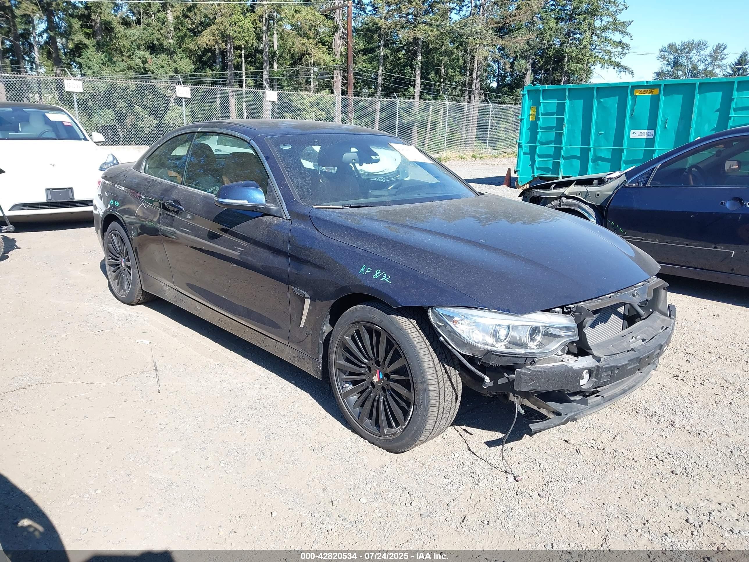 2015 BMW 4 Series 428i xDrive, VIN WBA3T1C59FP820477 — Front end