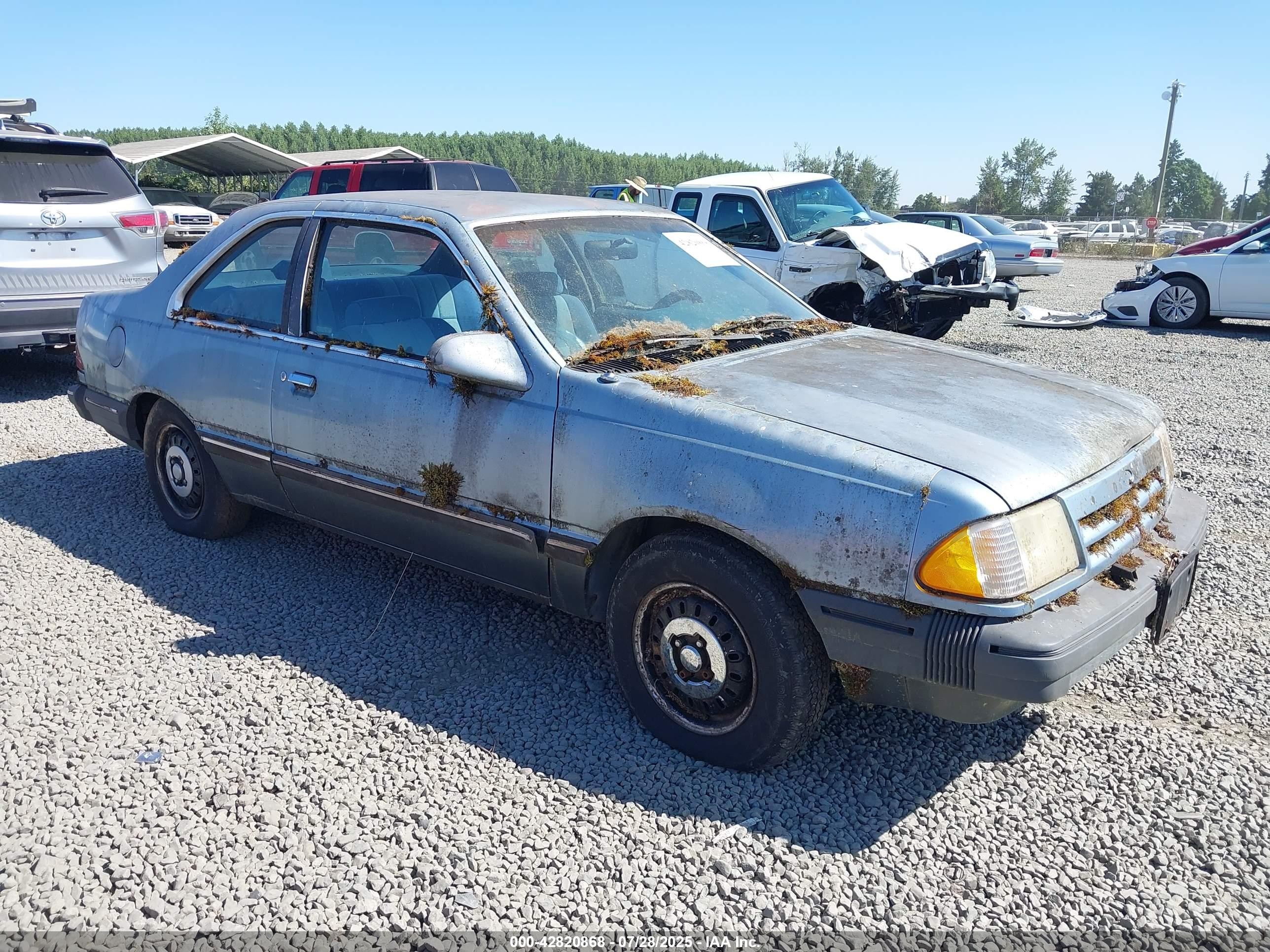 1986 Ford Tempo, VIN 1FABP19X3GK112046 — Обычный износ