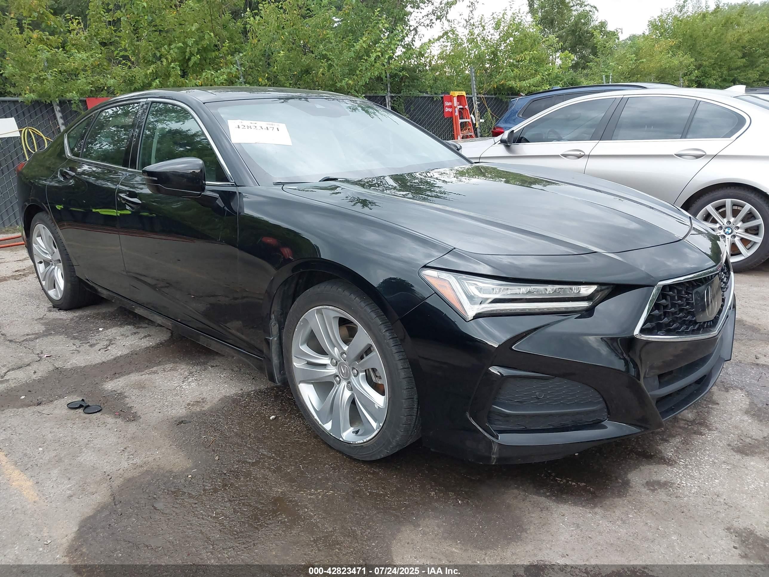 2021 Acura TLX Technology, VIN 19UUB5F47MA005782 — Fresh water flood