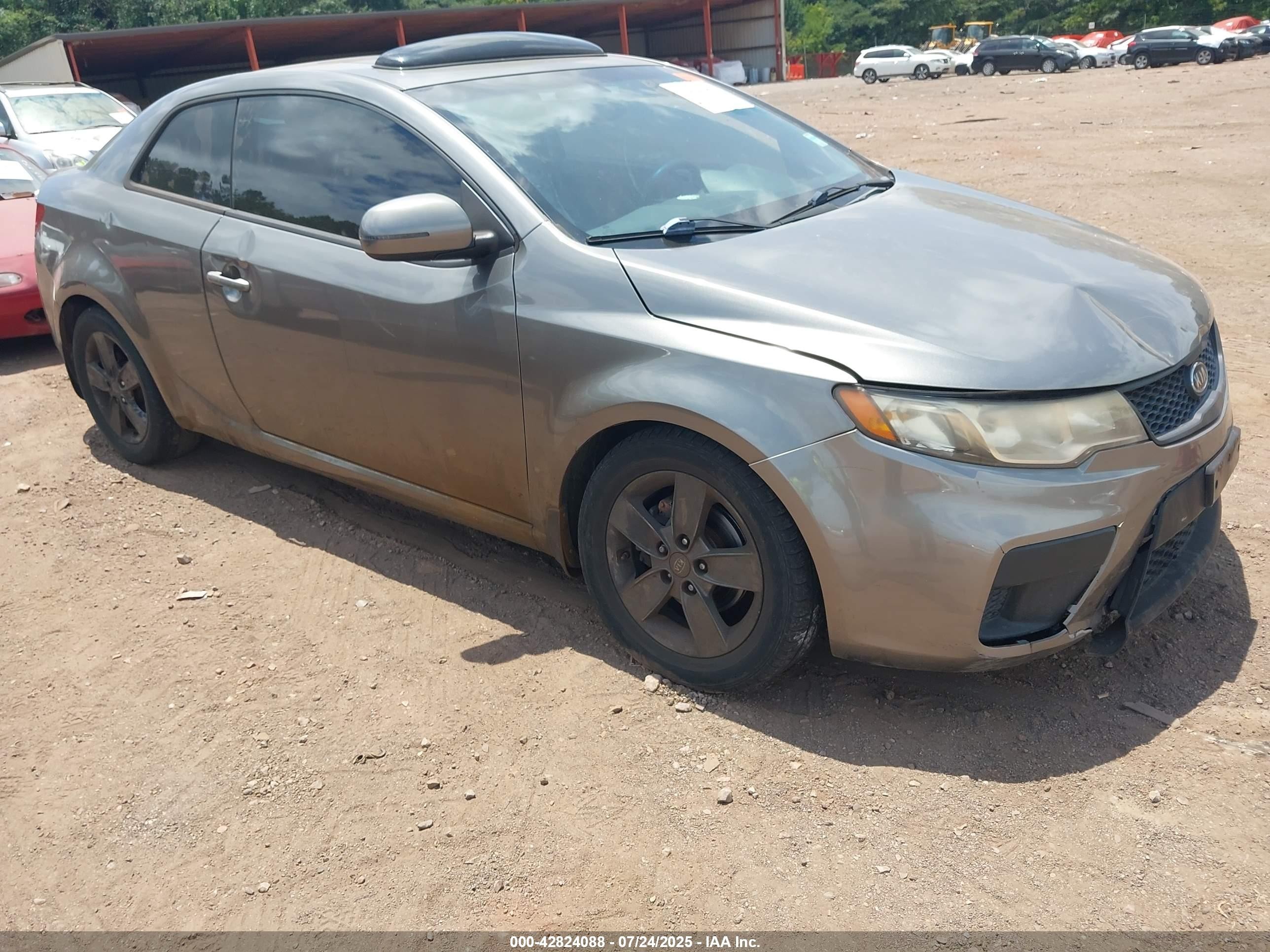 2012 Kia Forte EX, VIN KNAFU6A27C5503840 — Front end