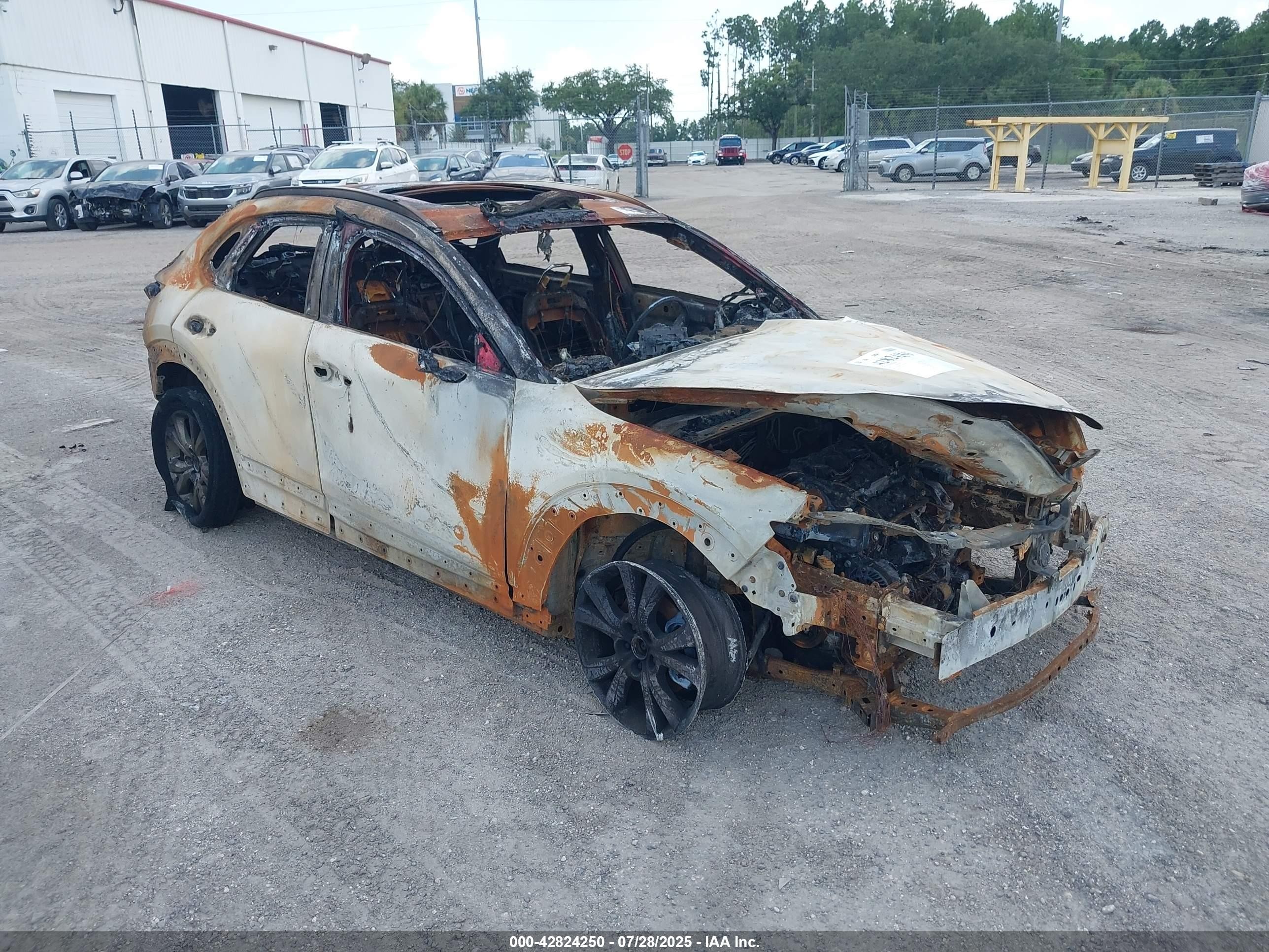 2022 Mazda CX-30 S Preferred, VIN 3MVDMBCLXNM416695 — Burn