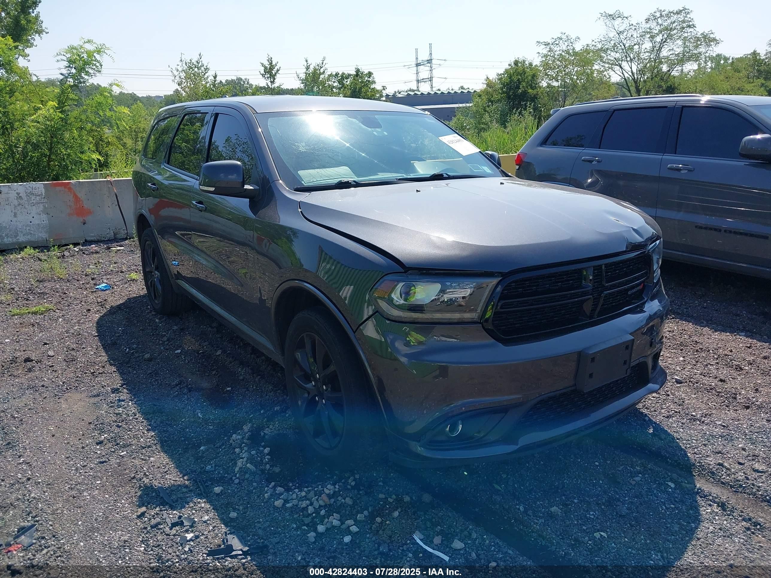 2017 Dodge Durango GT, VIN 1C4RDJDG0HC907771 — Front end