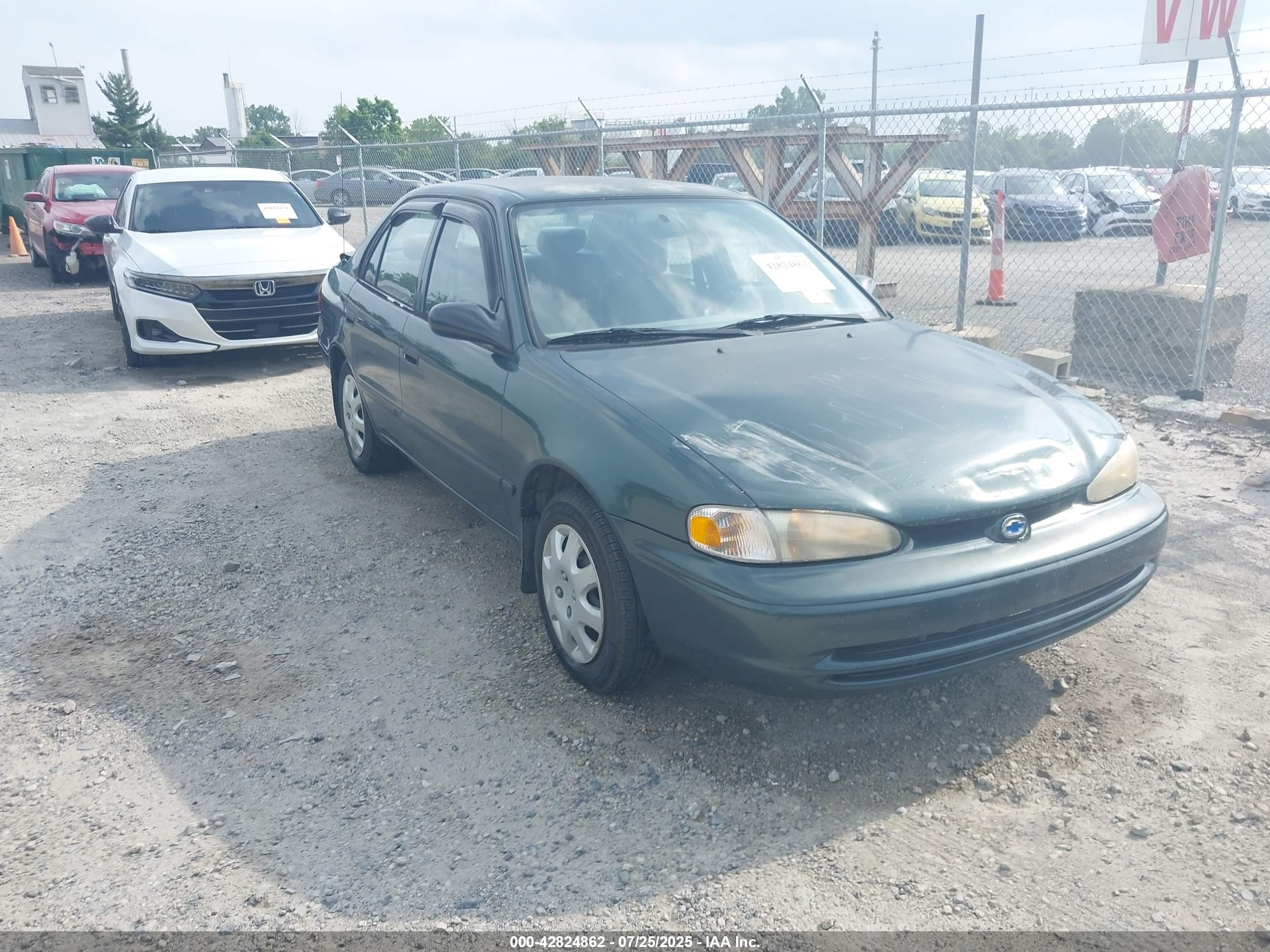 2002 Chevrolet Prizm, VIN 1Y1SK52812Z412988 — Rear end